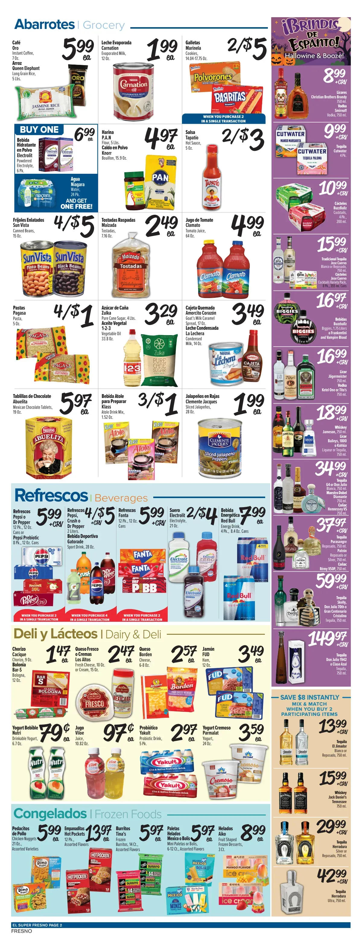 Weekly promotion Current El Super - Fresno leaflet valid from Wednesday 10/21/2026 to Tuesday 10/27/2026 spanning from October 21 to October 27 2026 - Page 2 for Catalogue 365