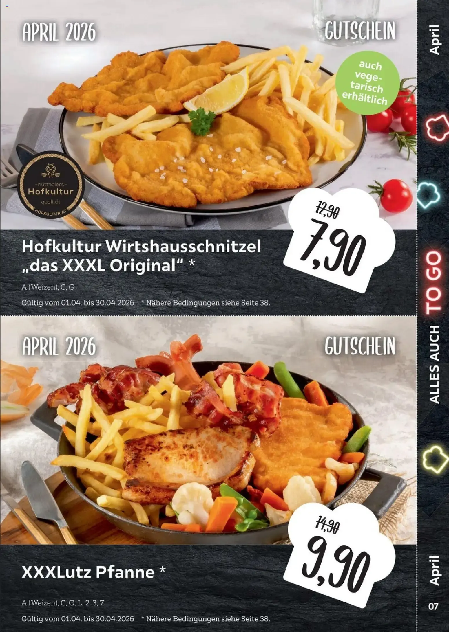 XXXL Lutz Restaurantgutscheine (ab 01.02.2026) zum Blättern von 1. Februar bis 31. Juli 2026 - Prospekt seite 7