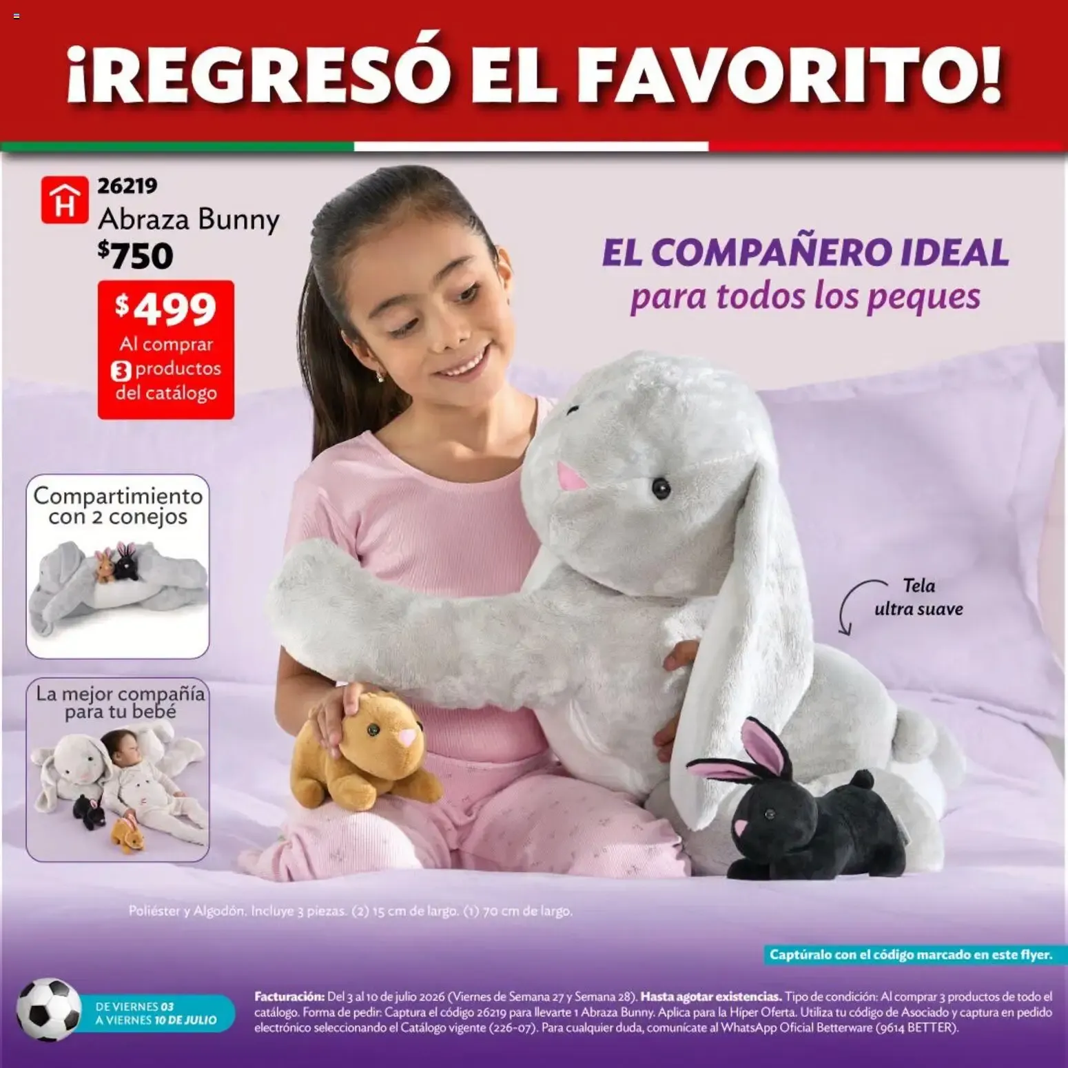 Catálogo de ¿Y SI SÍ APROVECHAS ESTAS OFERTAS? Llévate tus favoritos 3 de julio al 10 de julio 2026 - Pagina 11