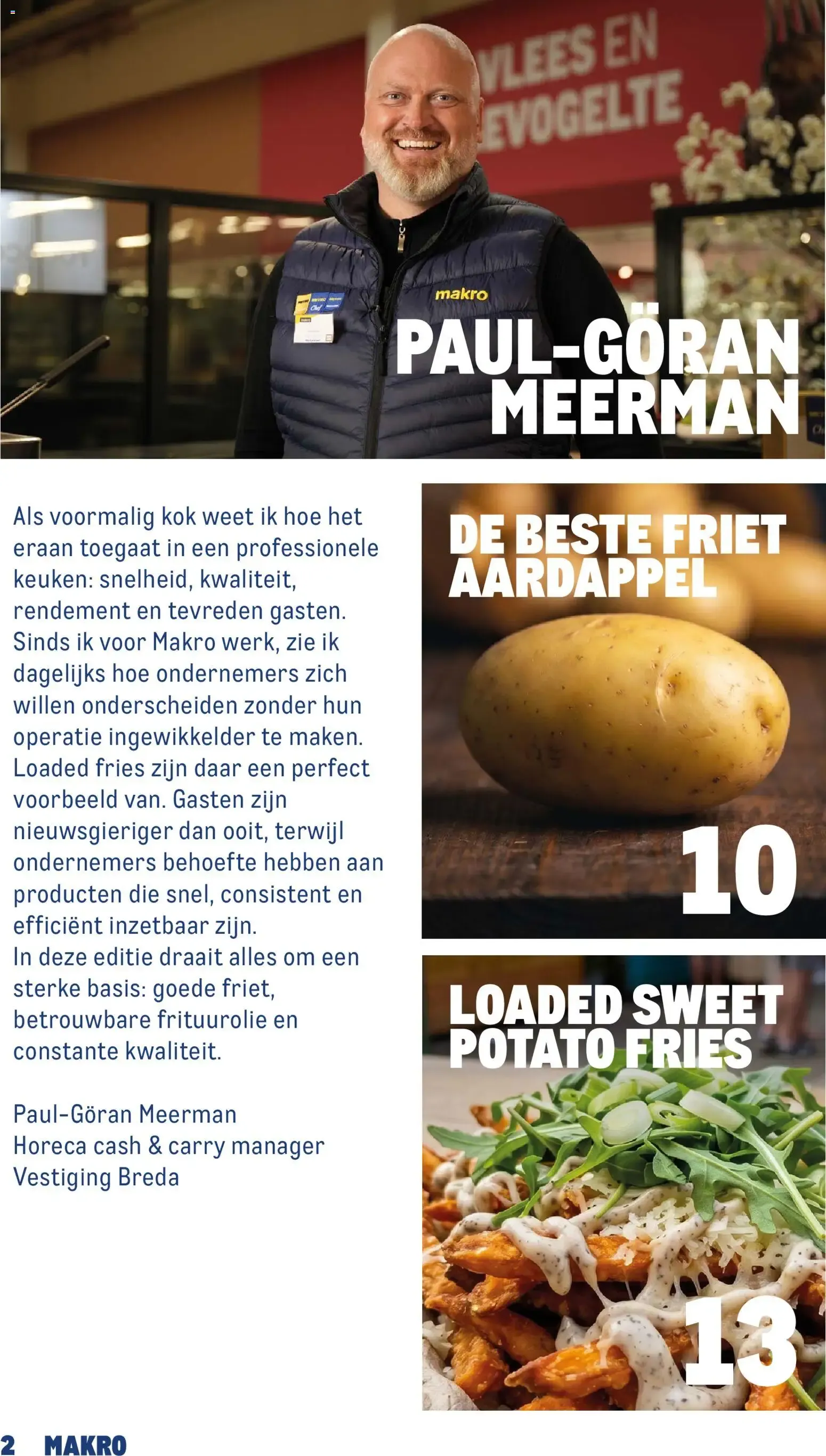 MAKRO HORECA MAGAZINE - FAST FOOD SERVICE van 15 juli tot 31 december 2026 - Folder pagina 2