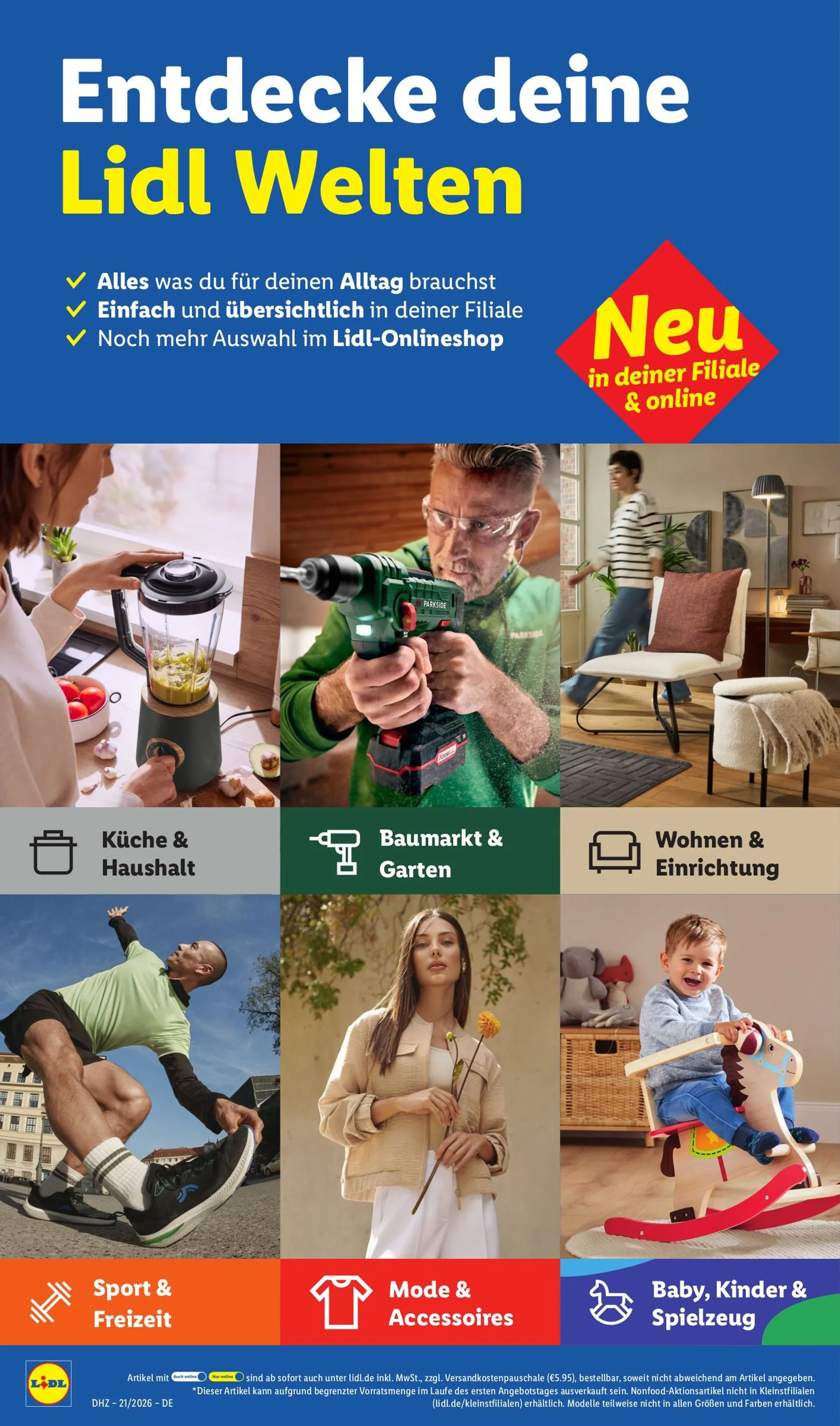 Lidl - Nonfood Prospekt nächste Woche – von Montag 20.07.2026 bis Samstag 25.07.2026 von 20. Juli bis 25. Juli 2026 - Prospekt seite 4