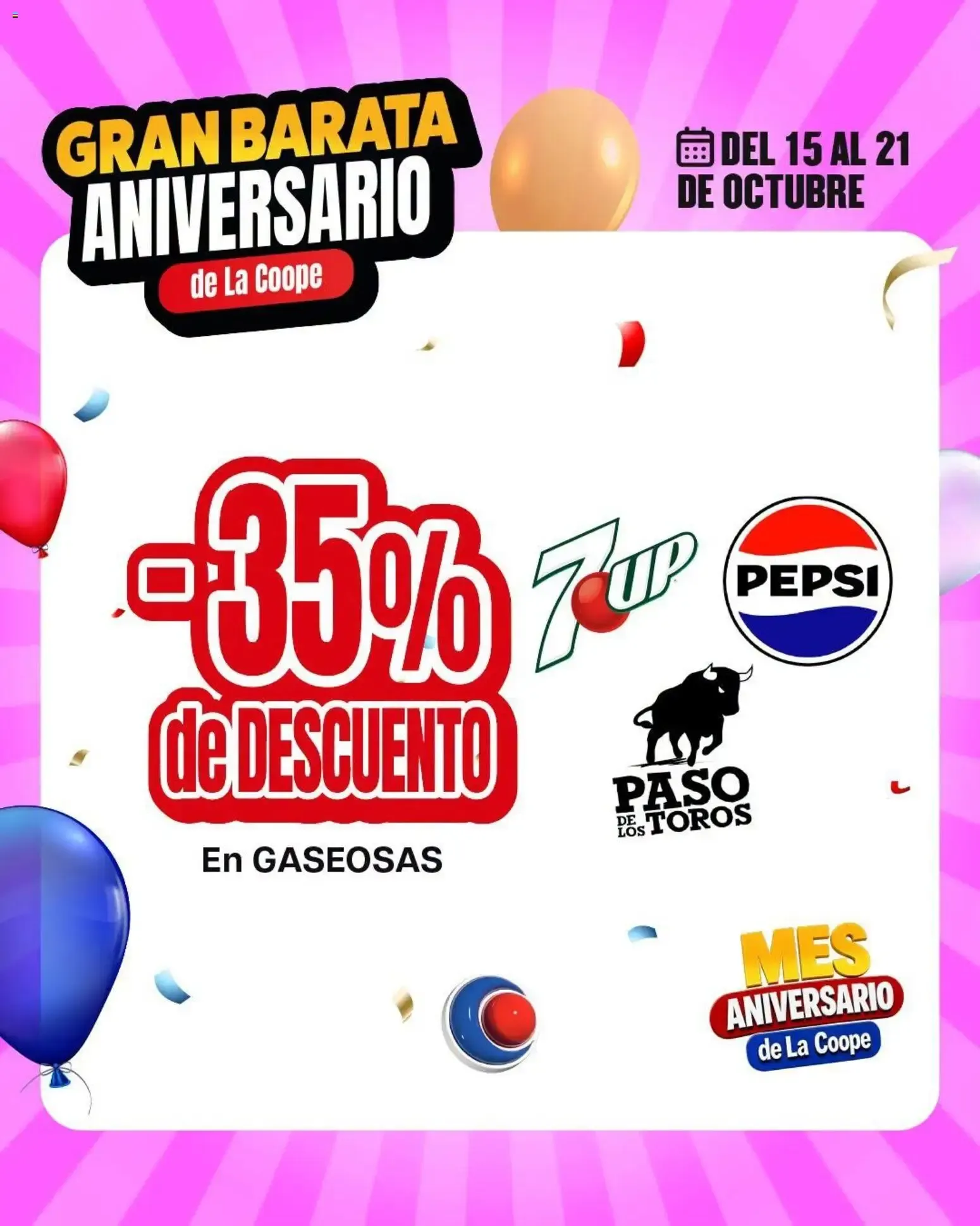 Ofertas de Gran Barata Aniversario de La Coope 15 de octubre al 21 de octubre 2026 - Página 4 del catálogo