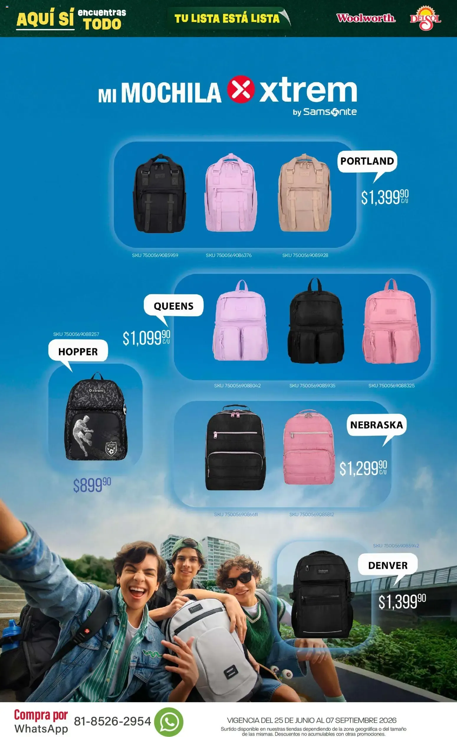 Catálogo de Del Sol y Woolworth catálogo Back To School (25/06/2026 - 07/09/2026) - catálogo en línea 25 de junio al 7 de septiembre 2026 - Pagina 54