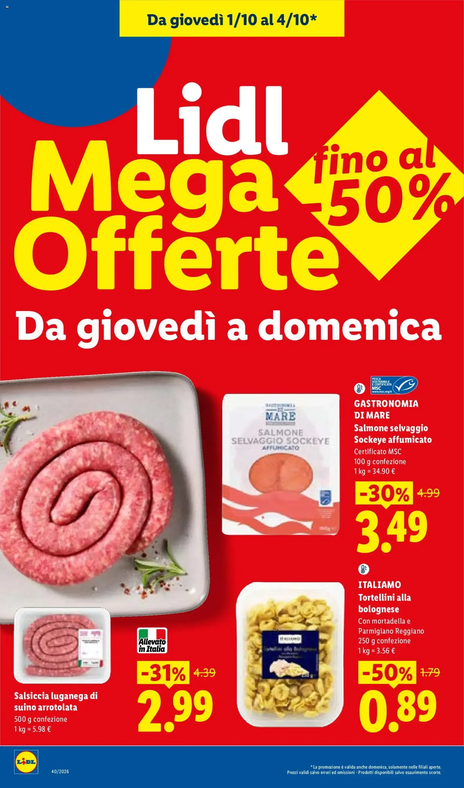 Grandi Offerte da 1 ottobre a 7 ottobre di 2026 - Pagina del volantino 2