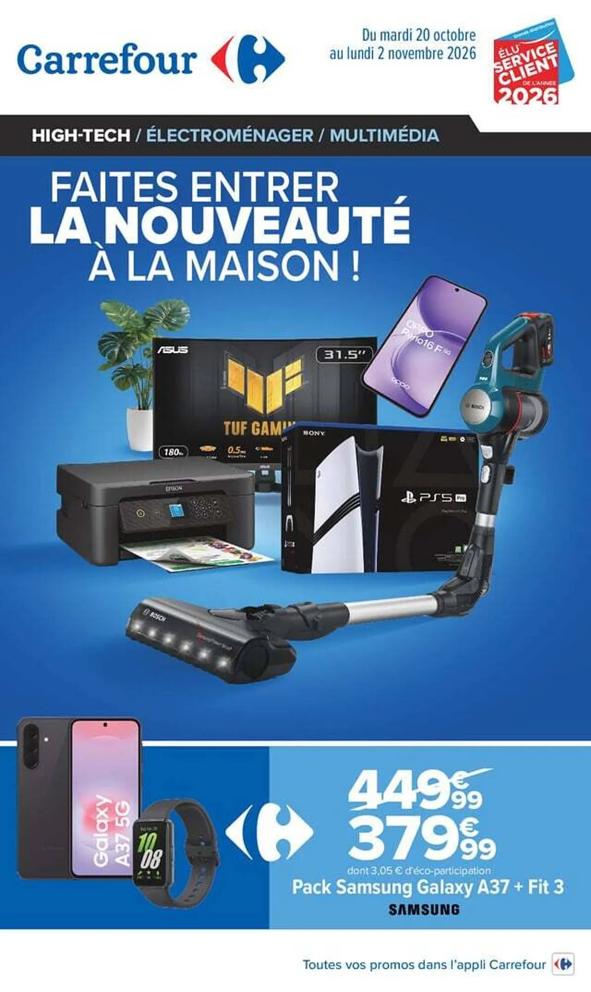 Carrefour Catalogue du 20 octobre au 2 novembre 2026 - Catalogue page 1