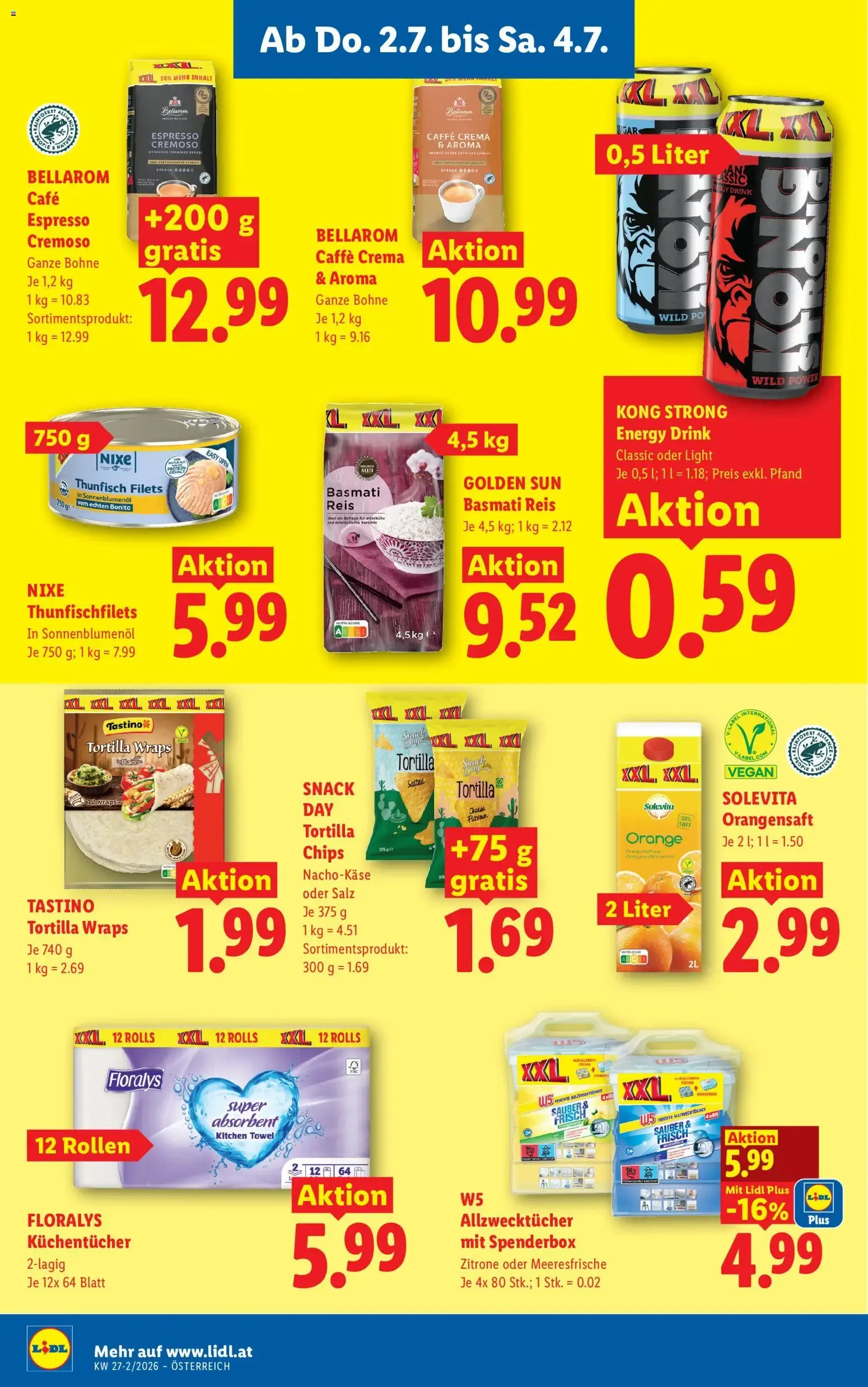 Lidl - Ofertas XXL (02.07. - 04.07.) von 2. Juli bis 4. Juli 2026 - Flugblätt seite  14