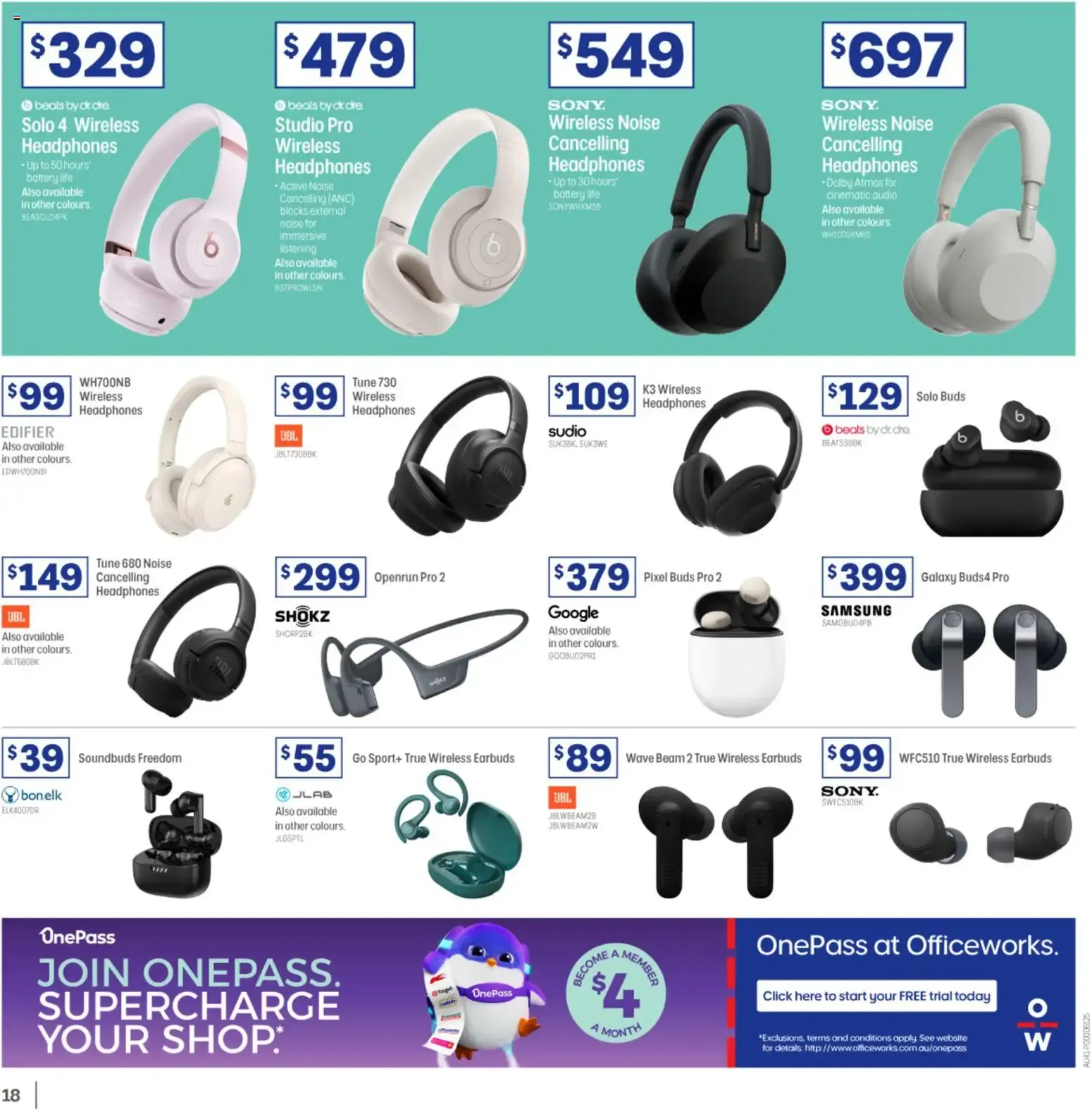 Officeworks catalogue - 28/05/2026 > weekly / monthly specials - Catalogue valid from 28 May to 30 June 2026 - page 18