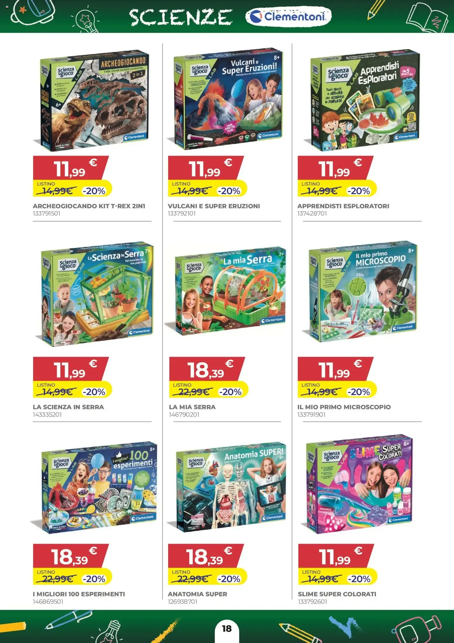 A SCUOLA di SCONTI - Toys Center da 27 agosto a 30 settembre di 2026 - Pagina del volantino 18