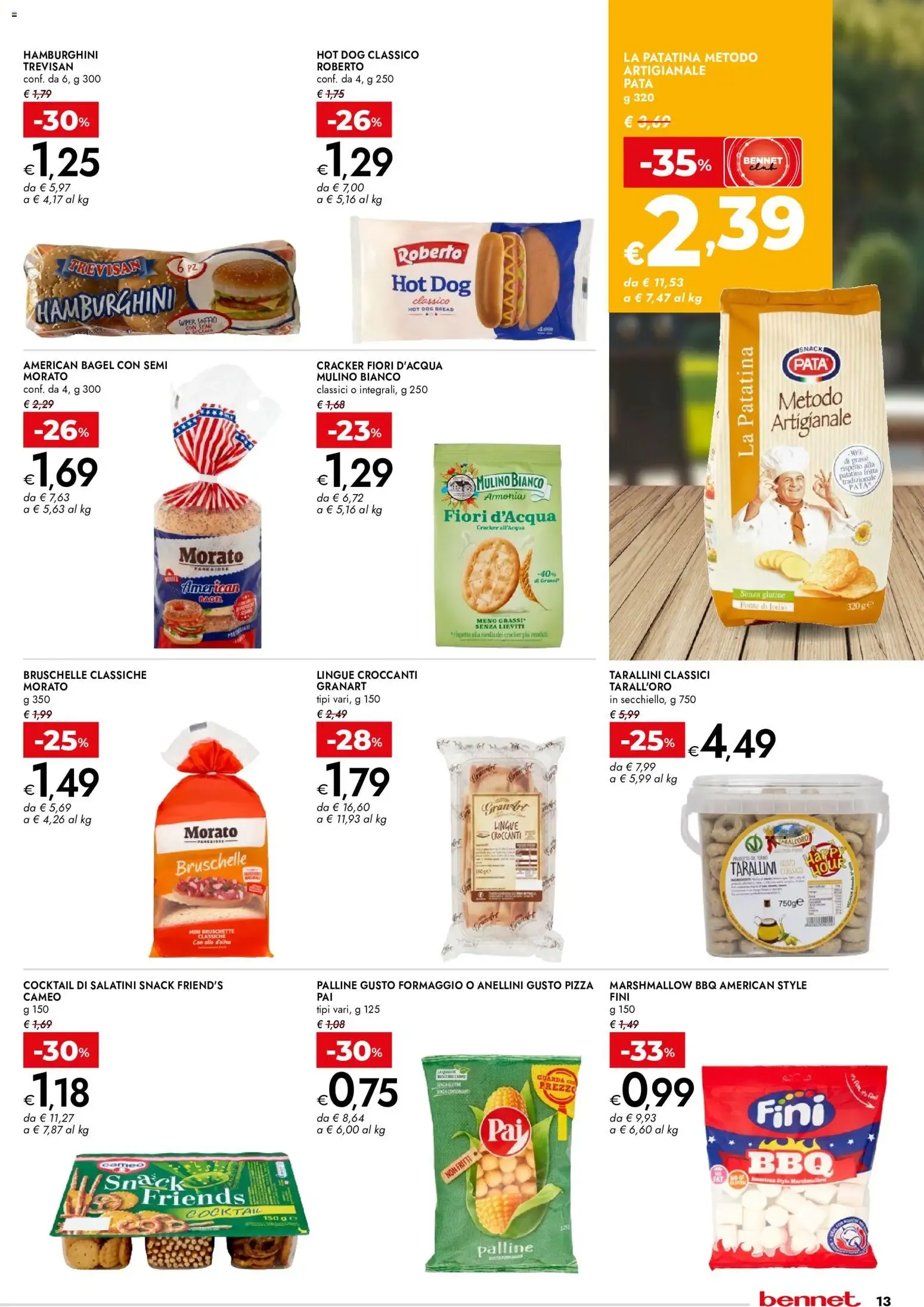 Nuovo bennet volantino Dalla Brace Alla Tavola dal 06/08/2026 > offerte anteprima 🛍️ da 6 agosto a 19 agosto di 2026 - Pagina del volantino 13