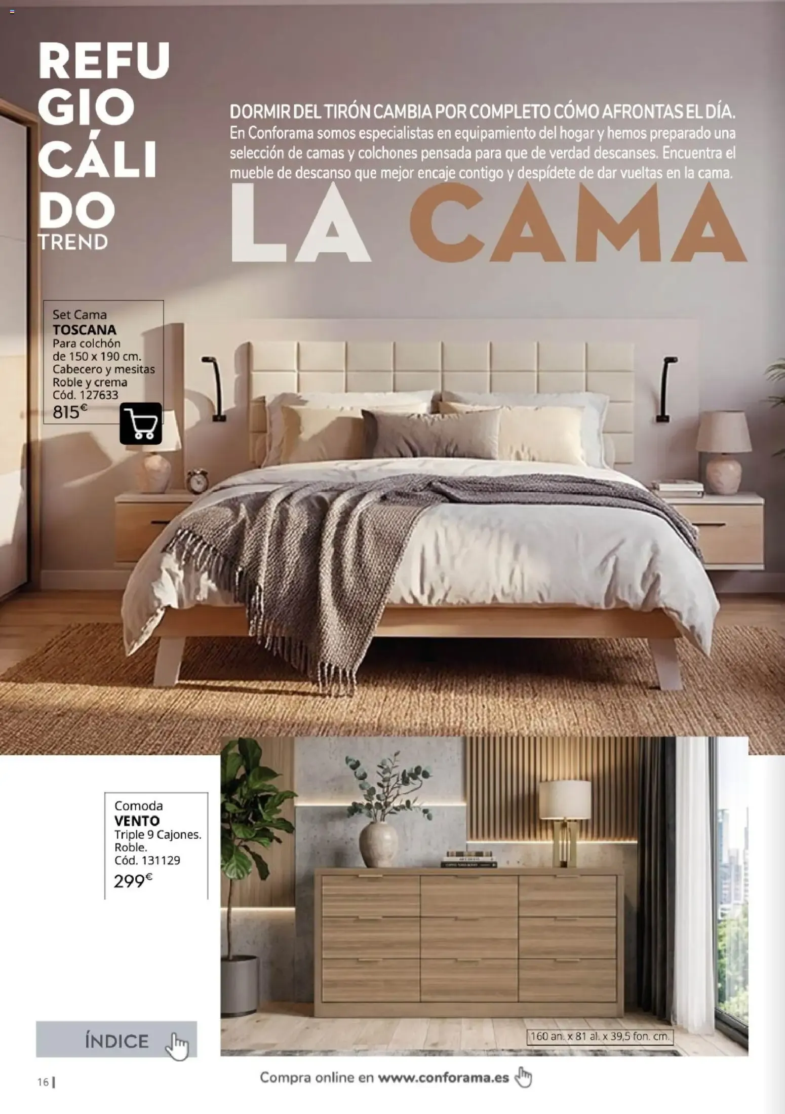 Catálogo de Conforama Otoño Trend 2026 30 de septiembre al 31 de diciembre 2026 - Página 15