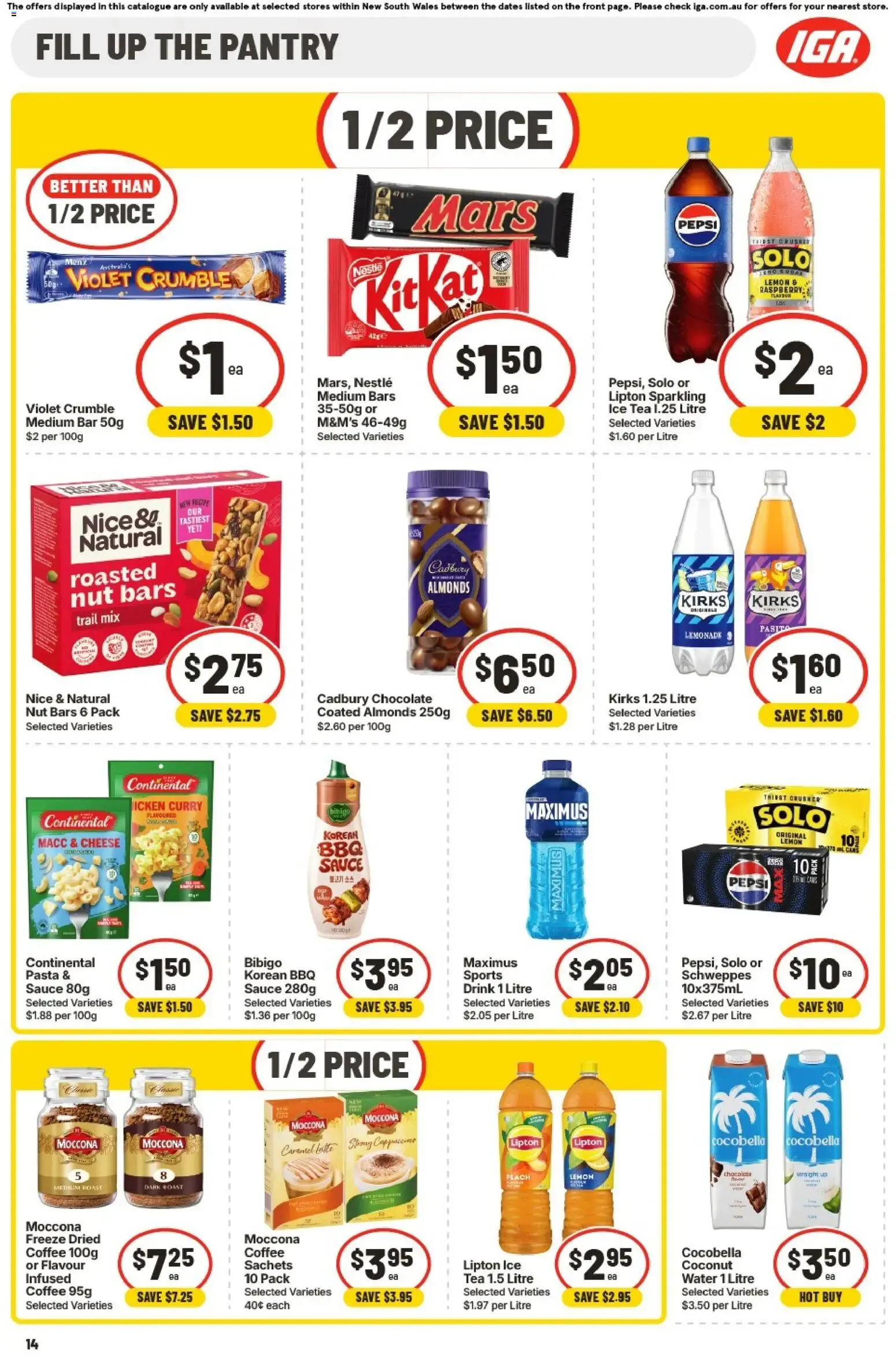 IGA catalogue valid from 14/10/2026 > Online Australia - Catalogue valid from 14 October to 20 October 2026 - page 14