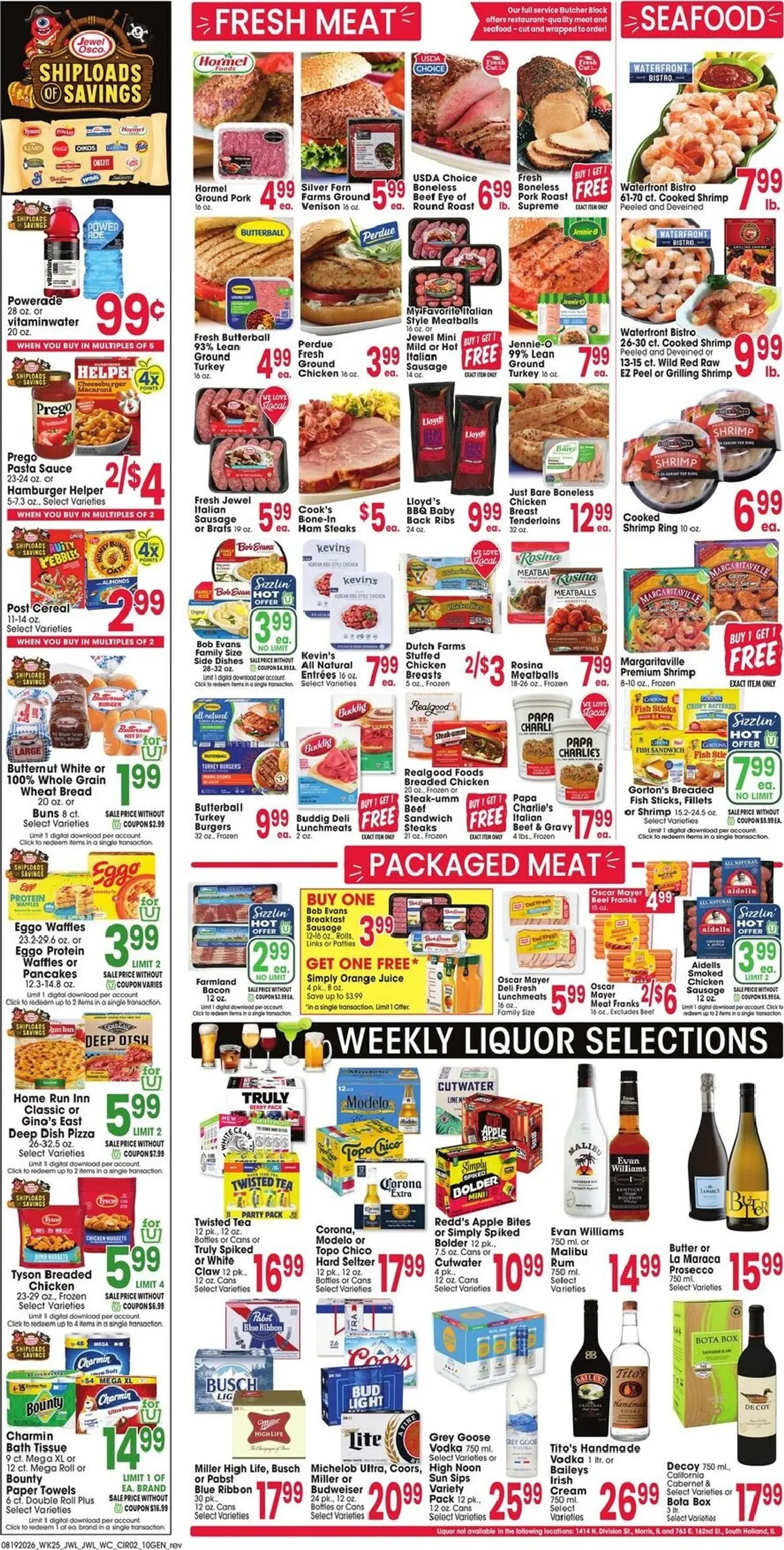 Weekly promotion Current Jewel-Osco leaflet valid from Wednesday 08/19/2026 to Tuesday 08/25/2026 spanning from August 19 to August 25 2026 - Page 2 for Catalogue 365