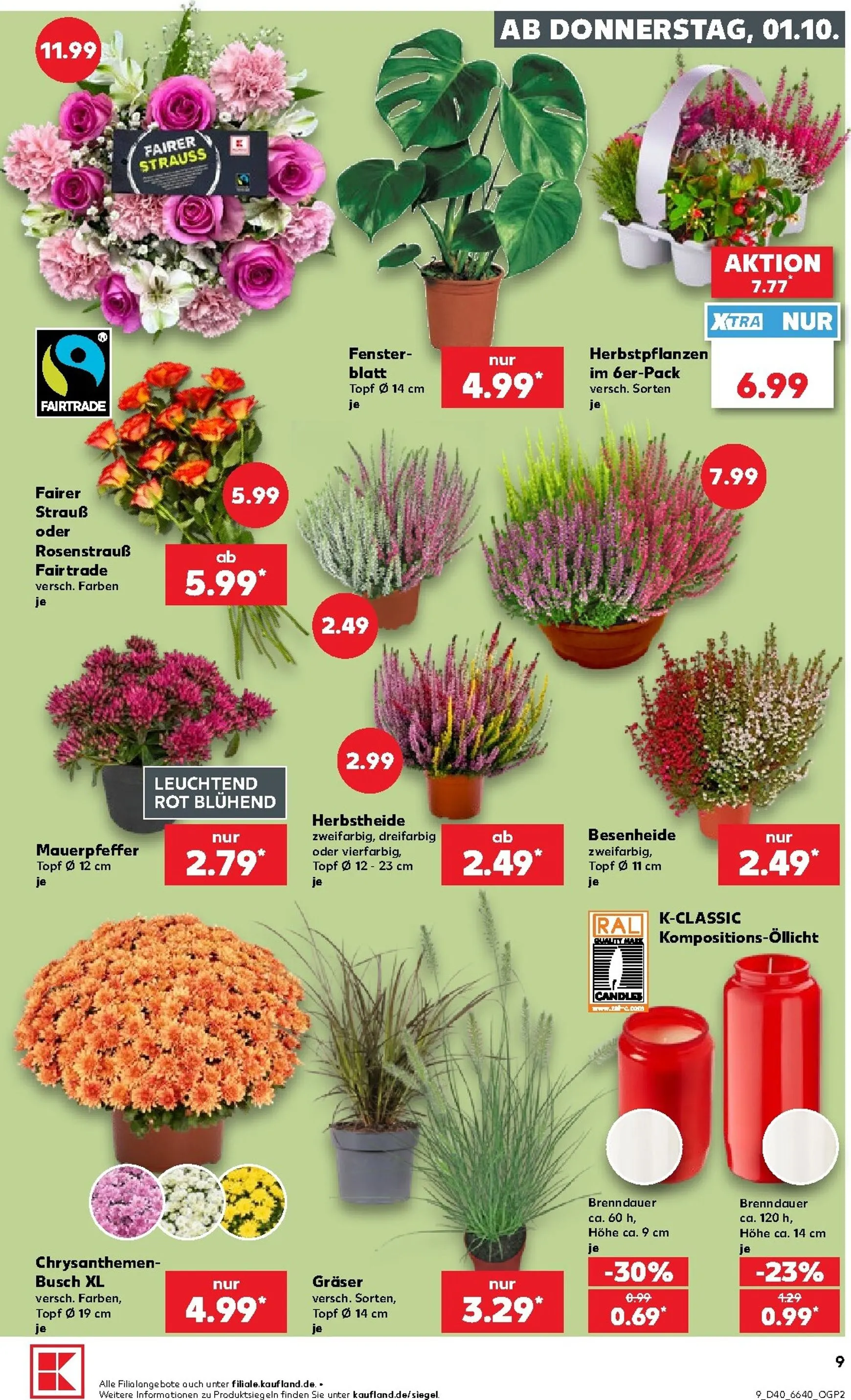 Neuer Kaufland Prospekt – von Donnerstag 01.10.2026 bis Mittwoch 07.10.2026 von 1. Oktober bis 7. Oktober 2026 - Prospekt seite 10