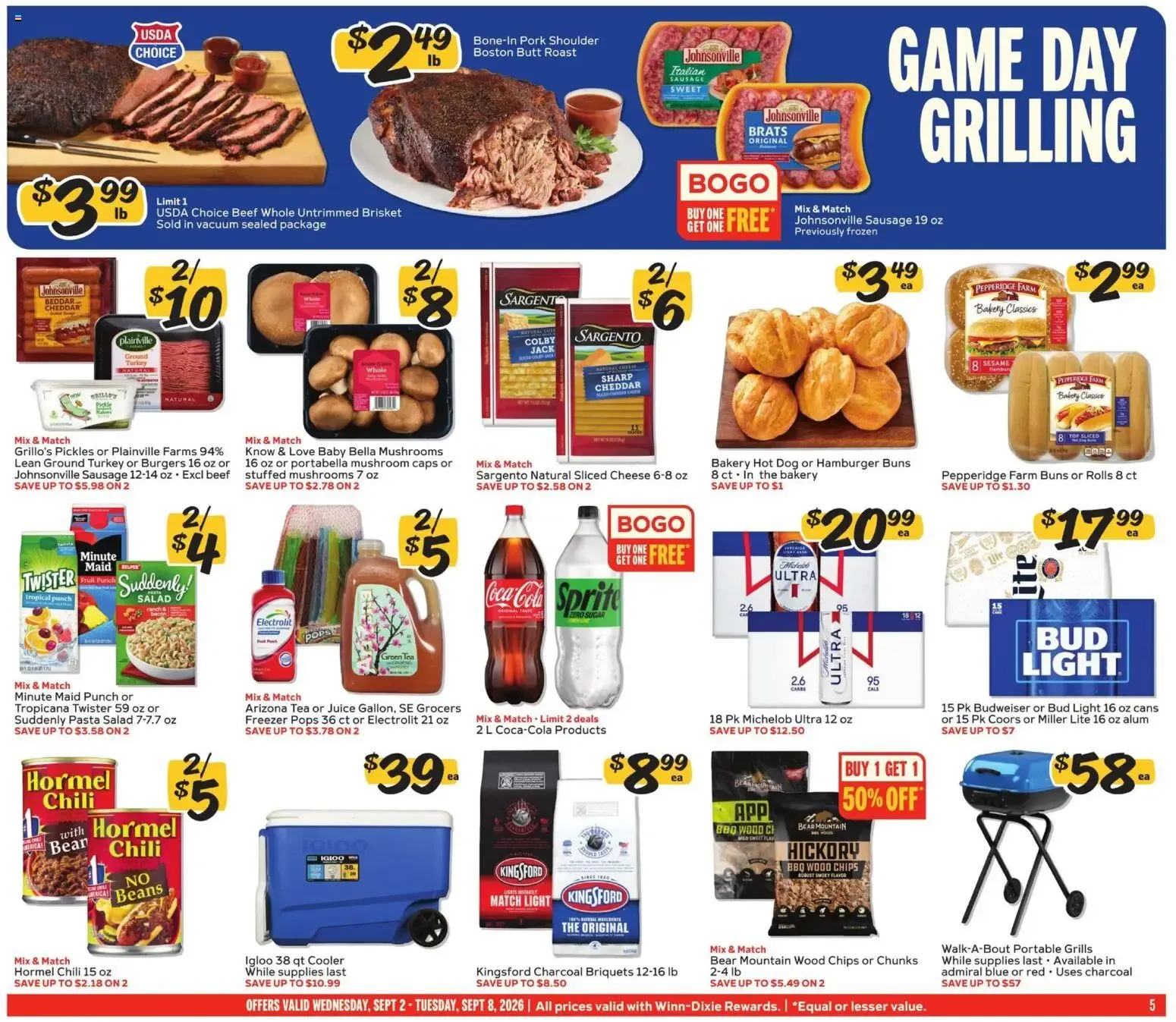 Weekly ad Winn Dixie Weekly Ad (09/02 - 09/08 2026) - Flyer from September 2 to September 8 2026 - Page 5