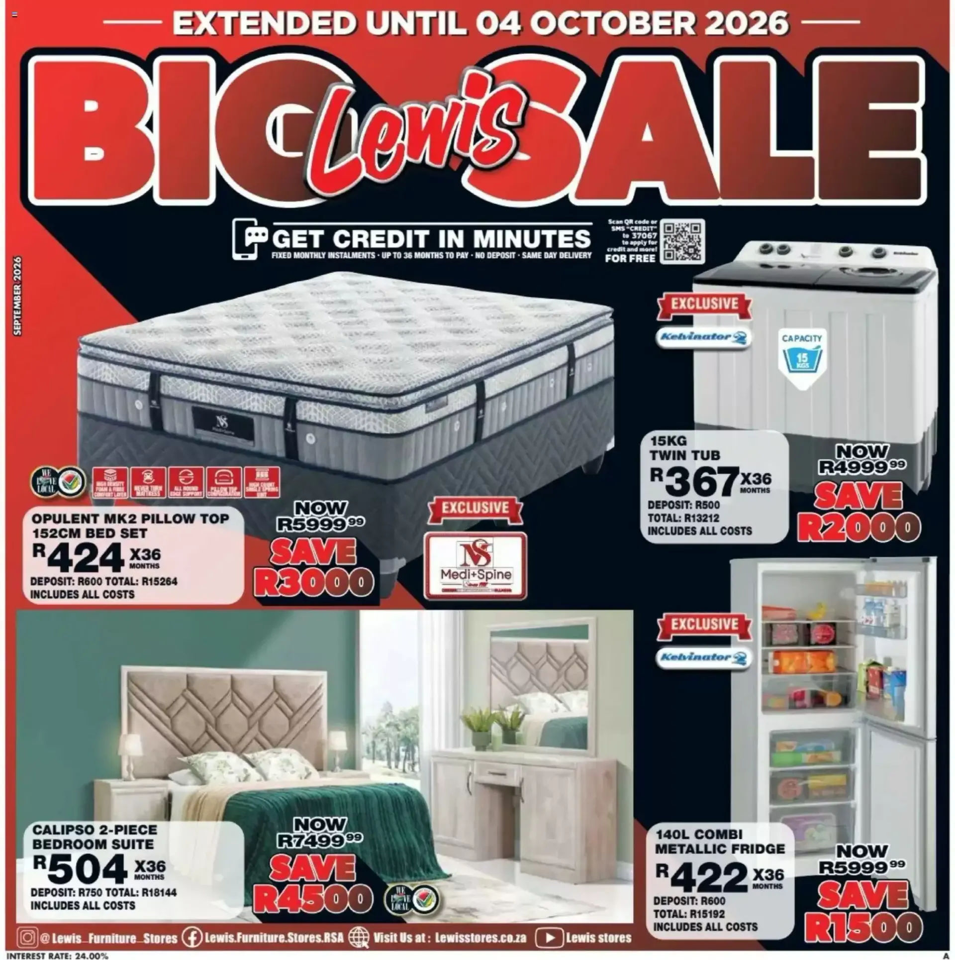 BIG Lewis SALE from 28 September to 4 October 2026 - Catalogue Page 1