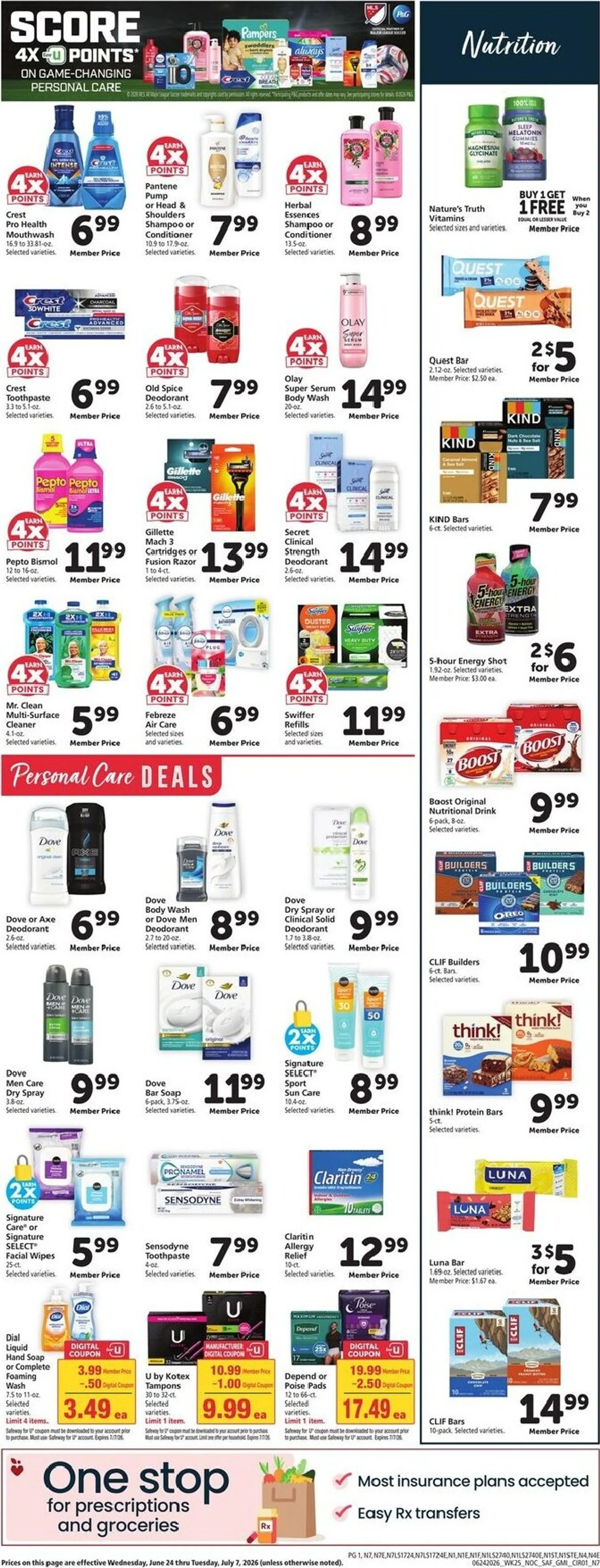 Weekly ad Safeway Star Spangled Savings from June 24 to June 30 2026 - Page 10