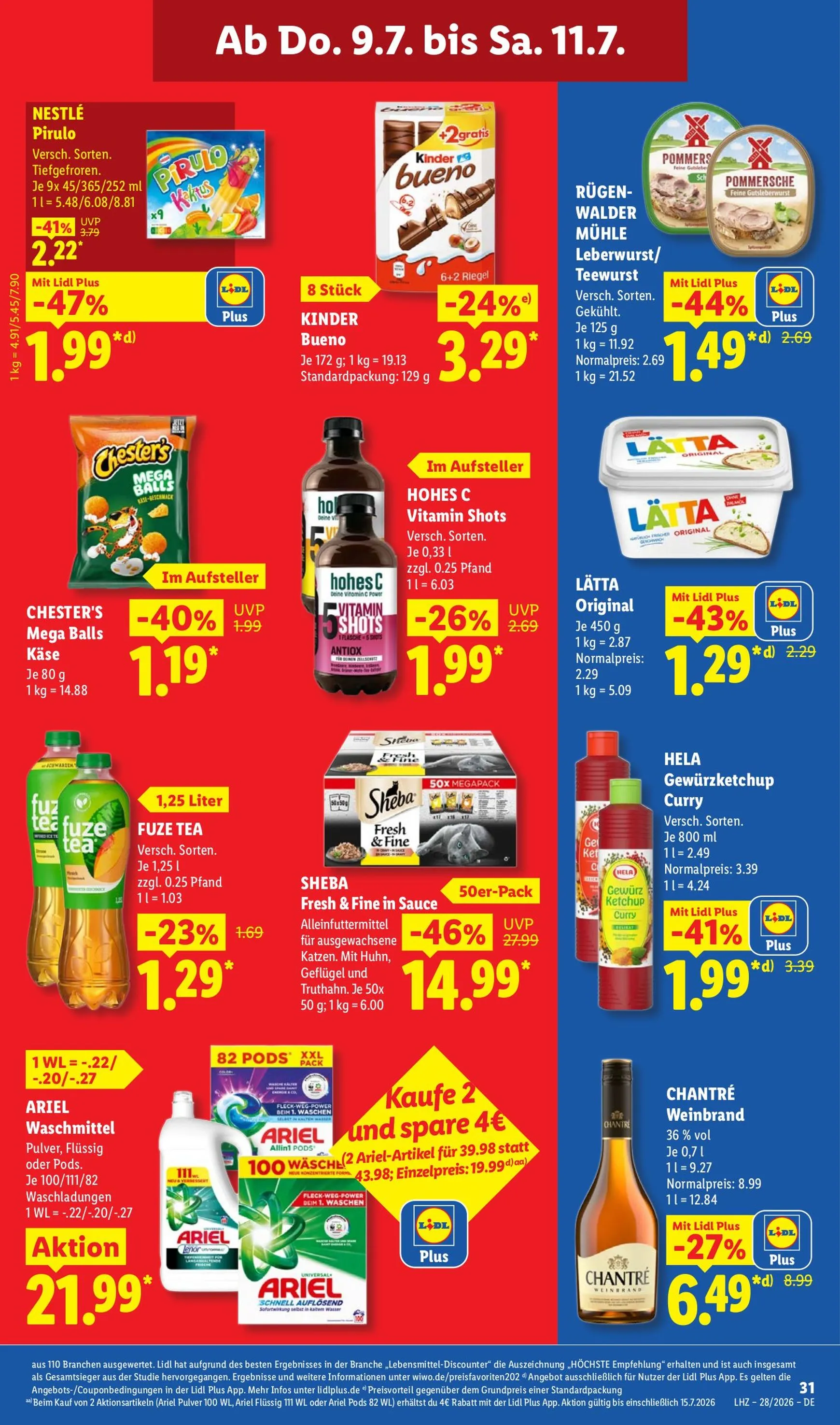 Lidl Wochenangebote von 6. Juli bis 11. Juli 2026 - Prospekt seite 58
