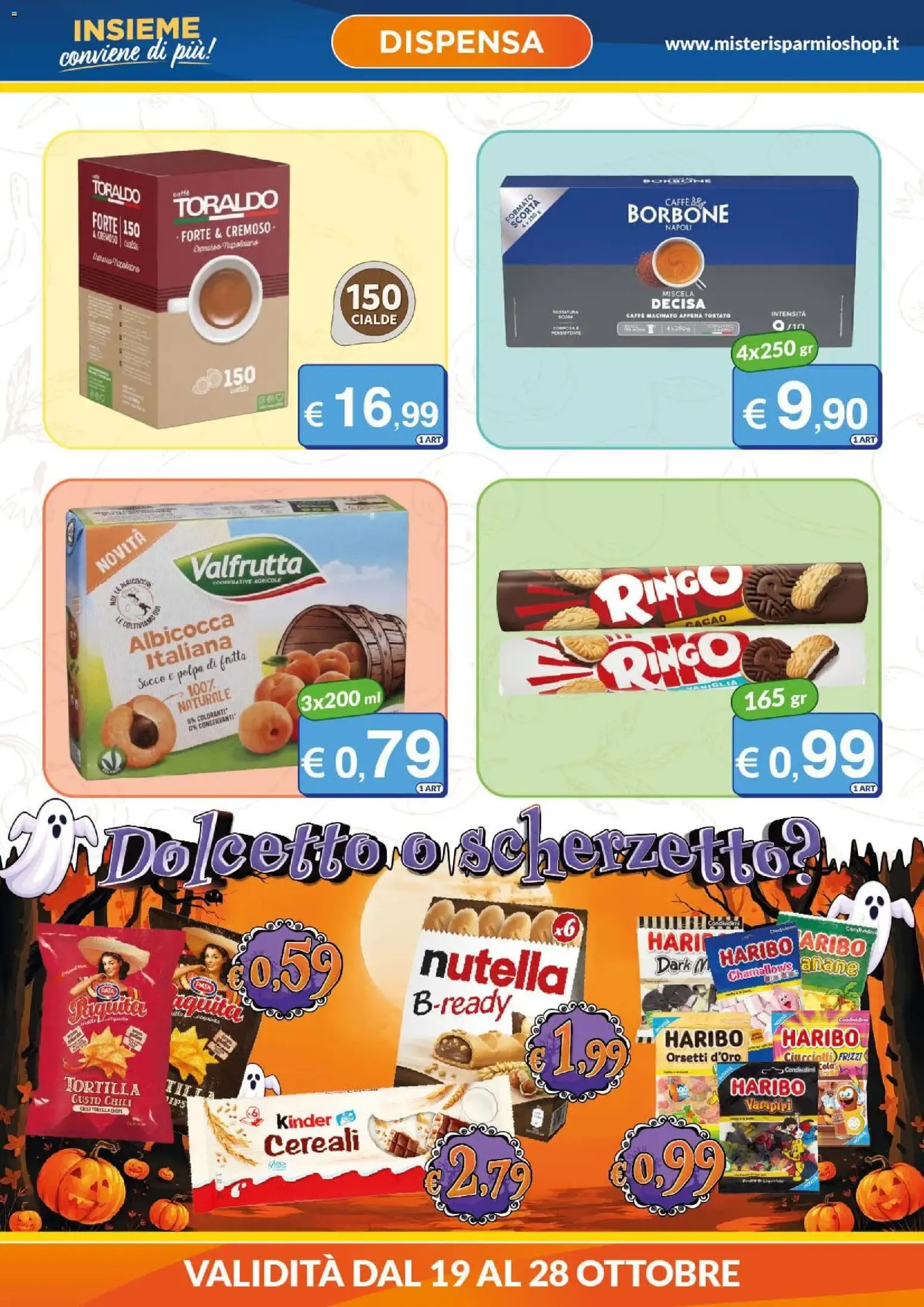Mister Risparmio volantino dal 19/10/2026 - online Offerte da 19 ottobre a 28 ottobre di 2026 - Pagina del volantino 2