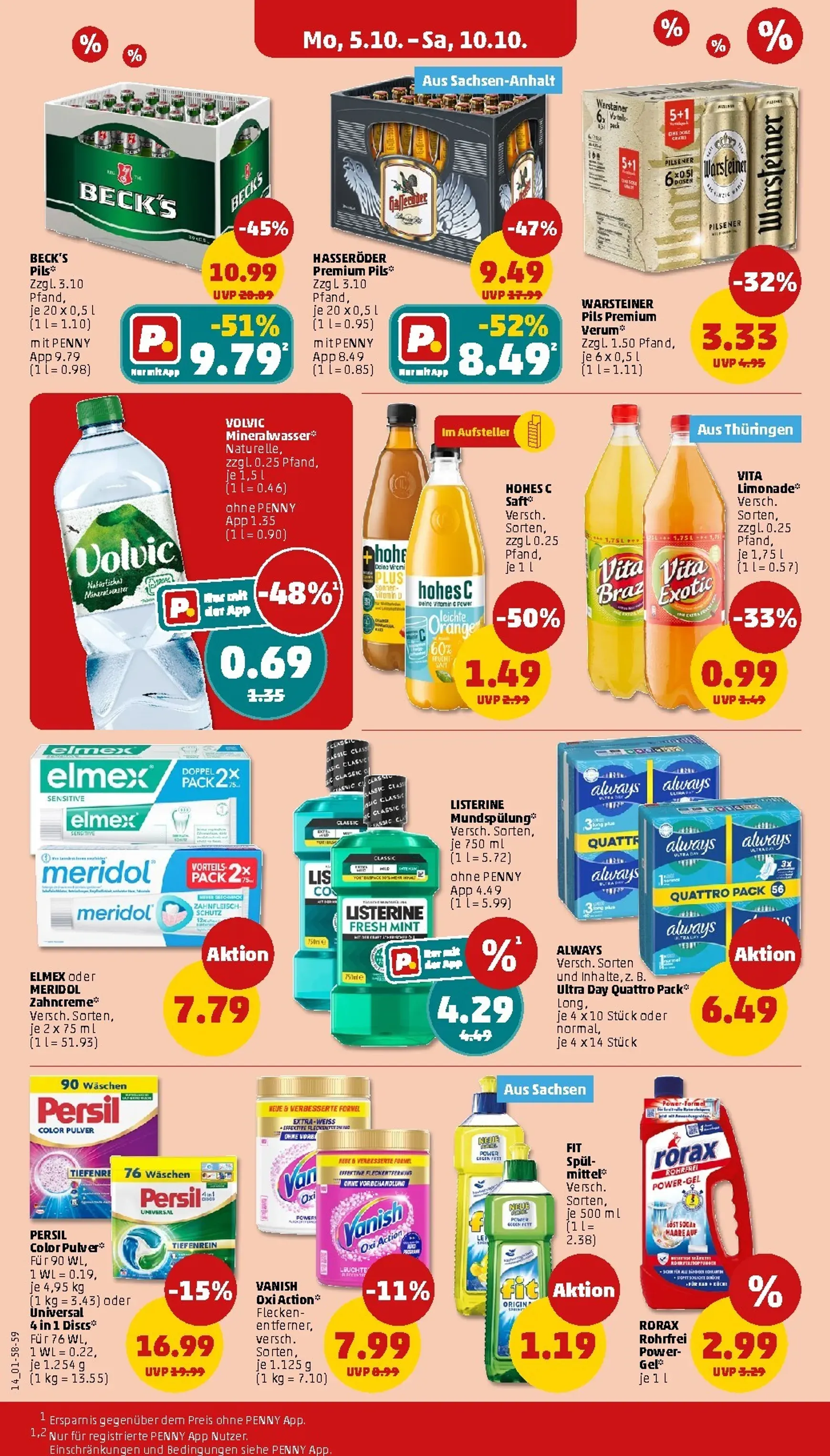 PENNY Prospekt nächste Woche – von Montag 05.10.2026 bis Samstag 10.10.2026 von 5. Oktober bis 10. Oktober 2026 - Prospekt seite 18