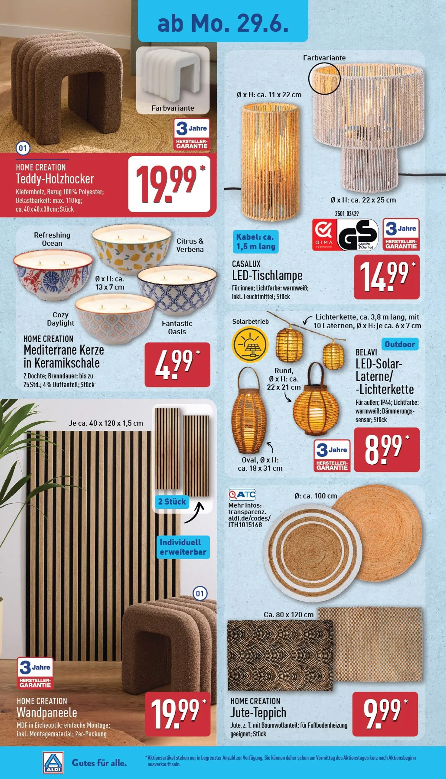 ALDI NORD Prospekt – von Montag 29.06.2026 bis Samstag 04.07.2026 von 29. Juni bis 4. Juli 2026 - Prospekt seite 20