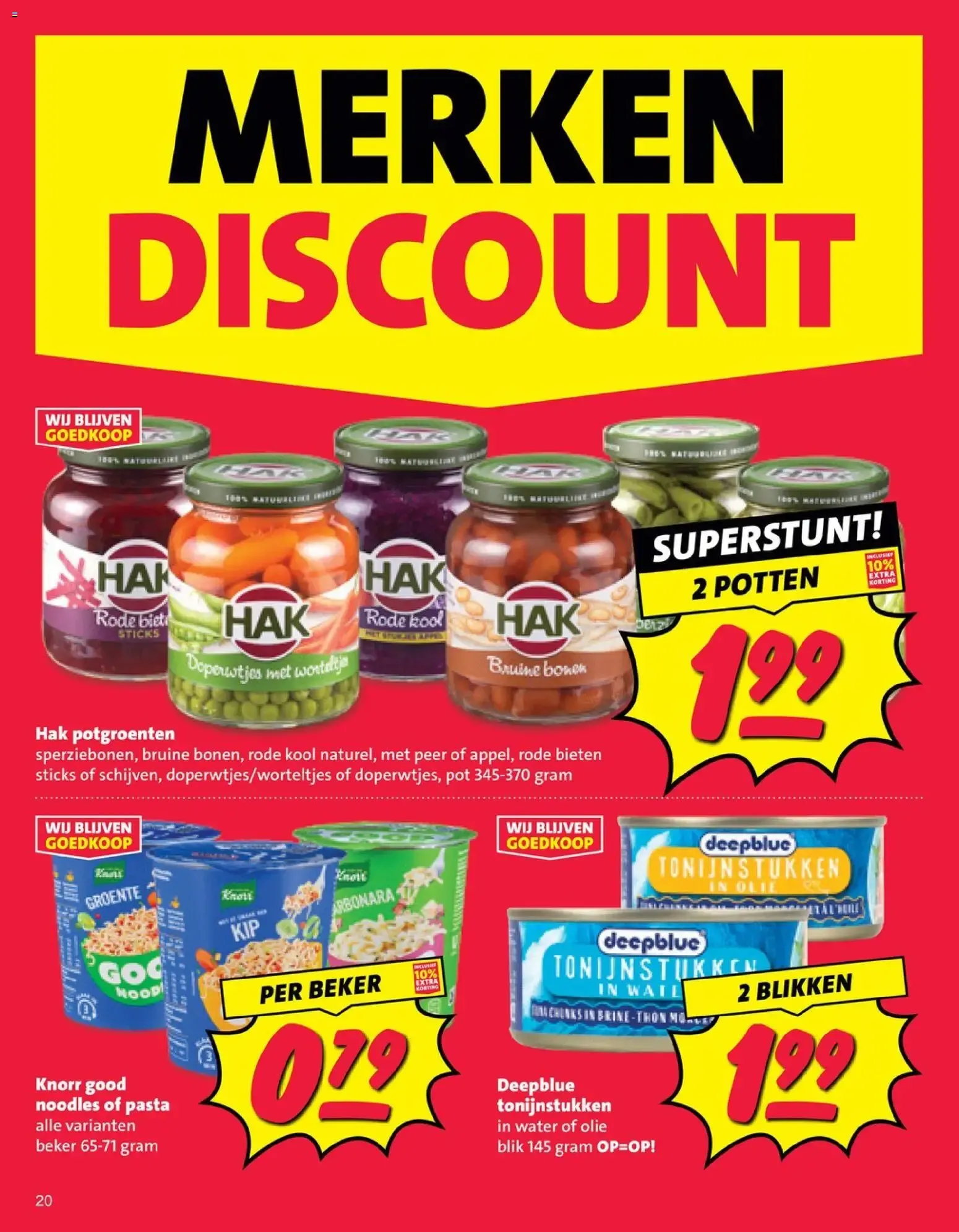 Nettorama Merkendiscount - Aanbiedingen Week 35 van 24 augustus tot 30 augustus 2026 - Folder pagina 20