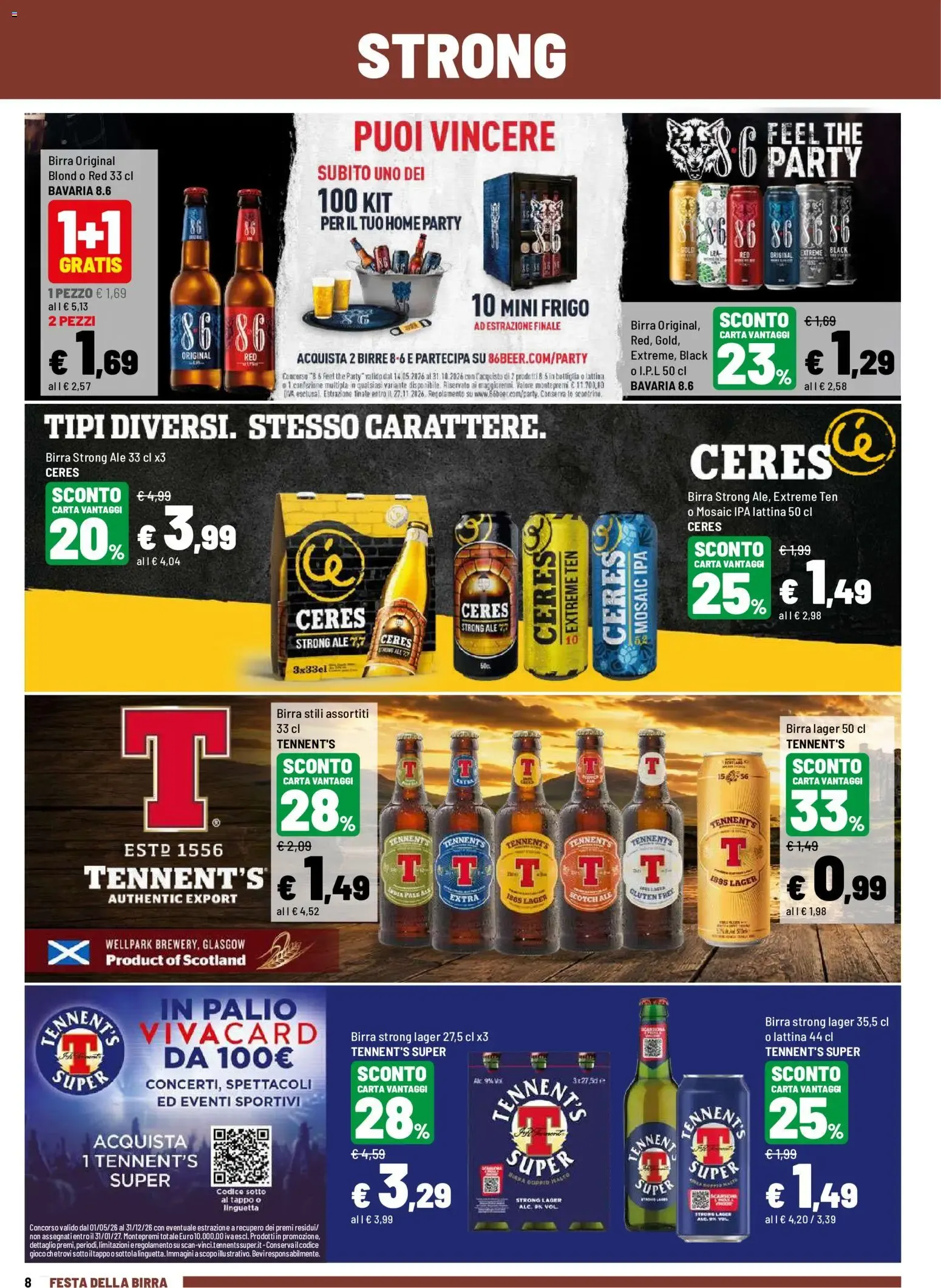 FESTA DELLA BIRRA da 27 luglio a 16 agosto di 2026 - Pagina del volantino 8