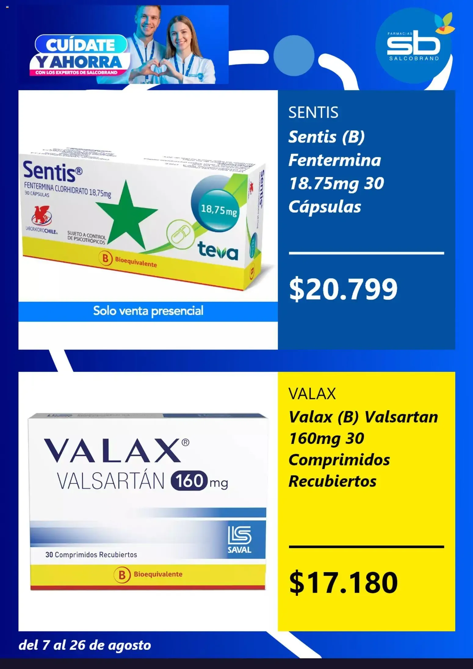 Catálogo de Cuídate y Ahorra con Salcobrand: Salud Cardiovascular, Antigripales y más con hasta 30% DCTO. 7 de agosto al 26 de agosto 2026 - Página 5
