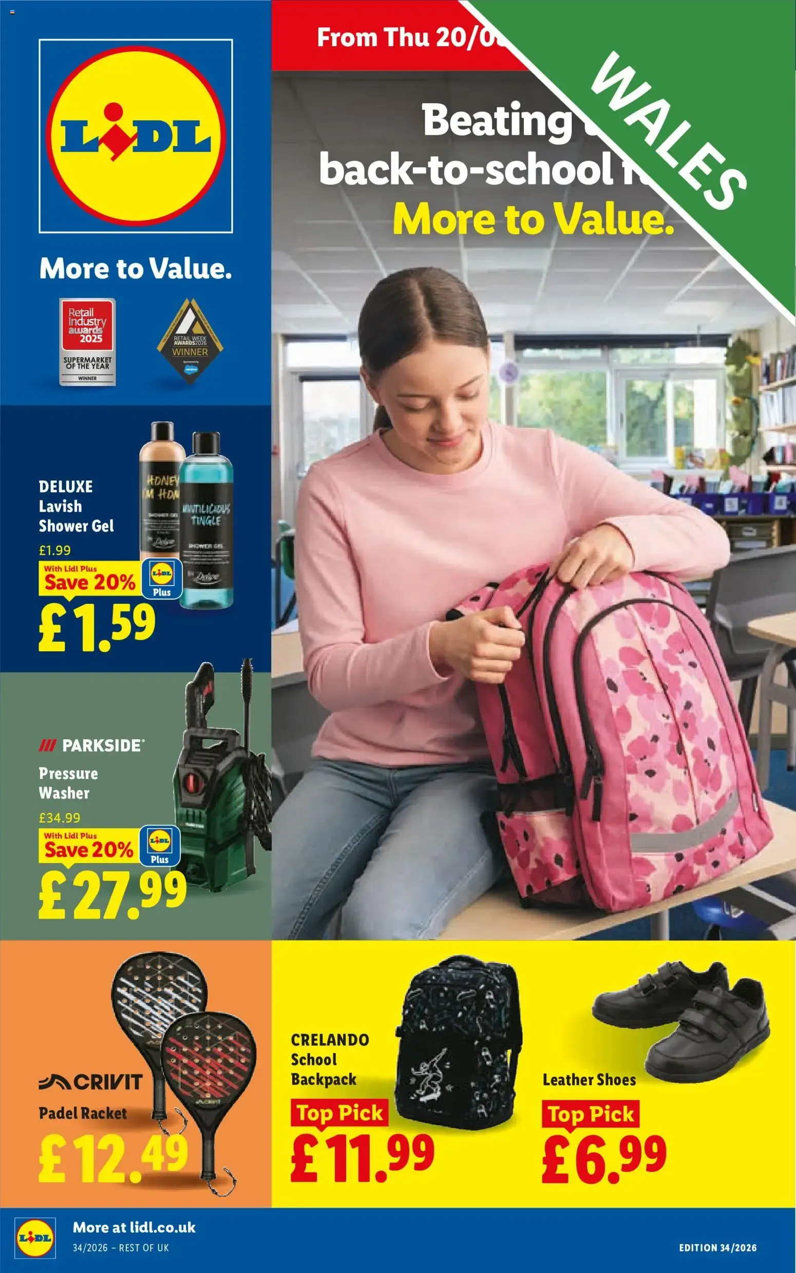 Weekly offers Lidl Wales (20/08/2026 - 26/08/2026) - Offers Online