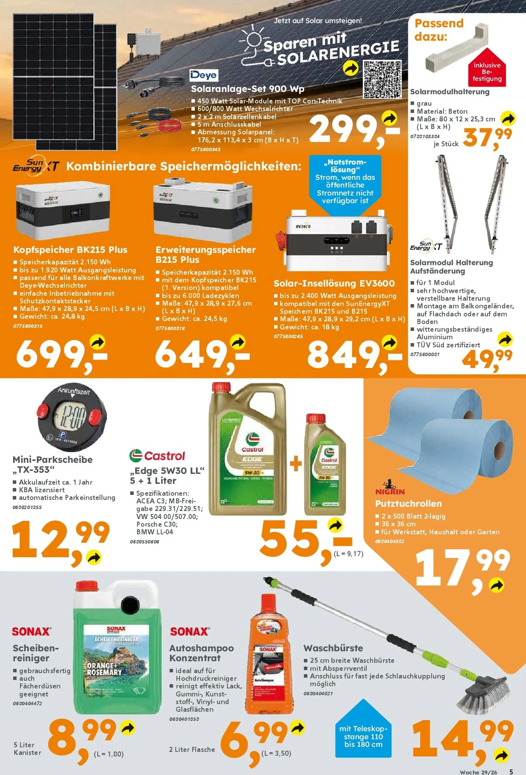 Globus Baumarkt Prospekt – von Sonntag 12.07.2026 bis Samstag 18.07.2026 von 13. Juli bis 18. Juli 2026 - Prospekt seite 5
