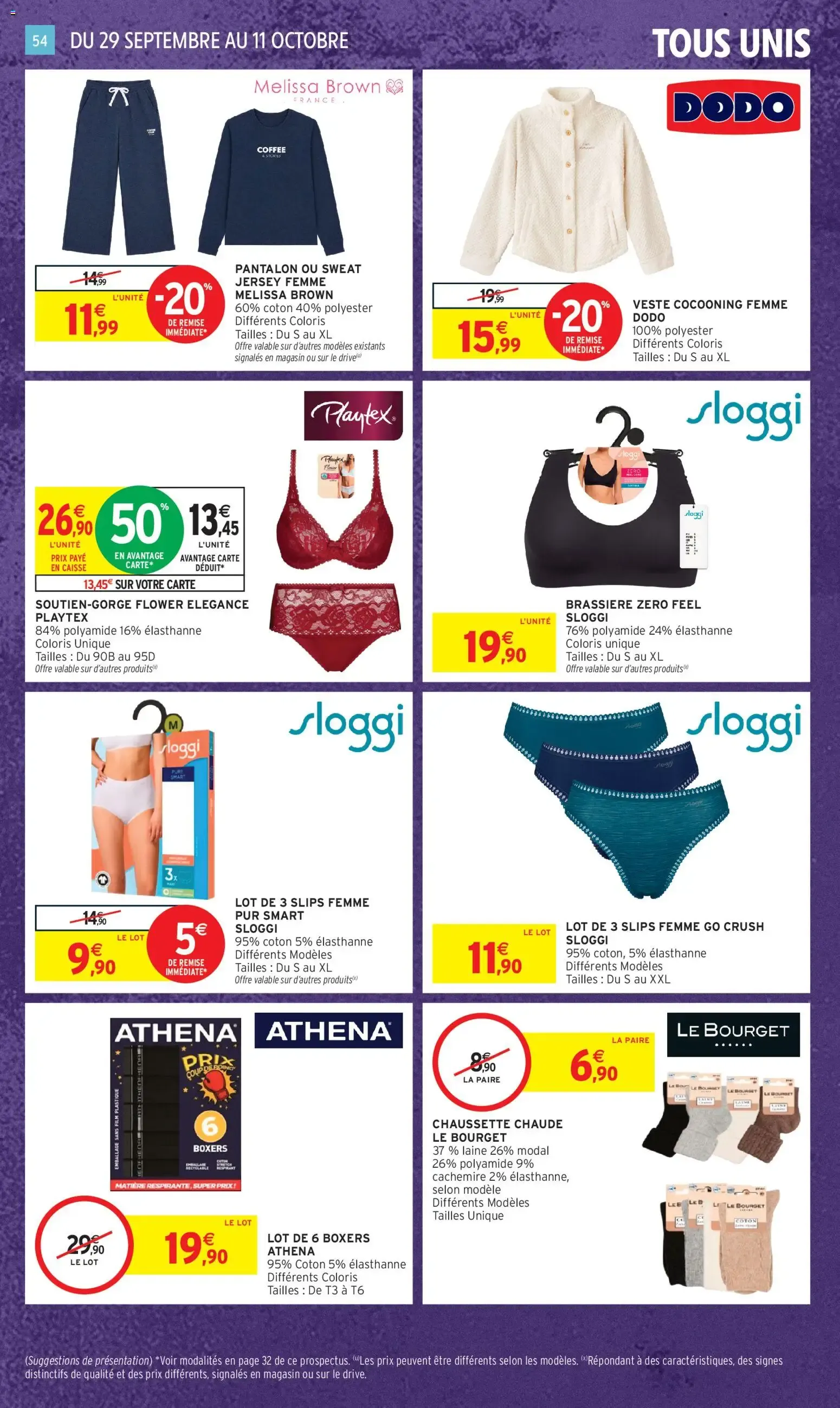 Intermarché - Anniversaire: 100% remboursés en bons d'achat du 29 septembre au 11 octobre 2026 - Catalogue page 46