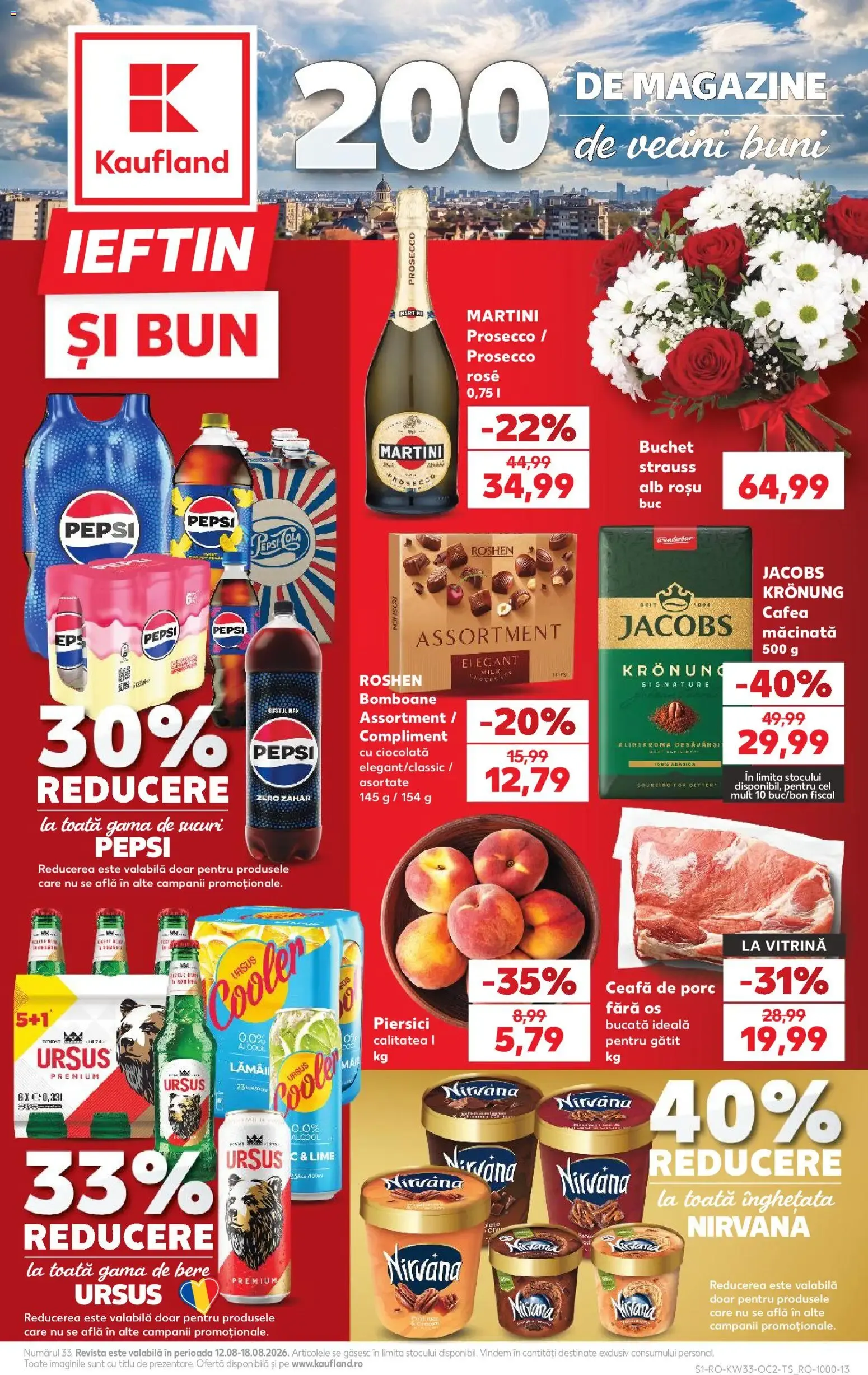 Catalog Kaufland Catalog 12.08.2026 - Revista si Oferta de la 12 august până la 18 august 2026 - Revista Pagina 1