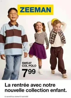 Zeeman catalogue 08/08/2026 - nouveau prospectus du 8 août au 21 août 2026 - Catalogue page 1
