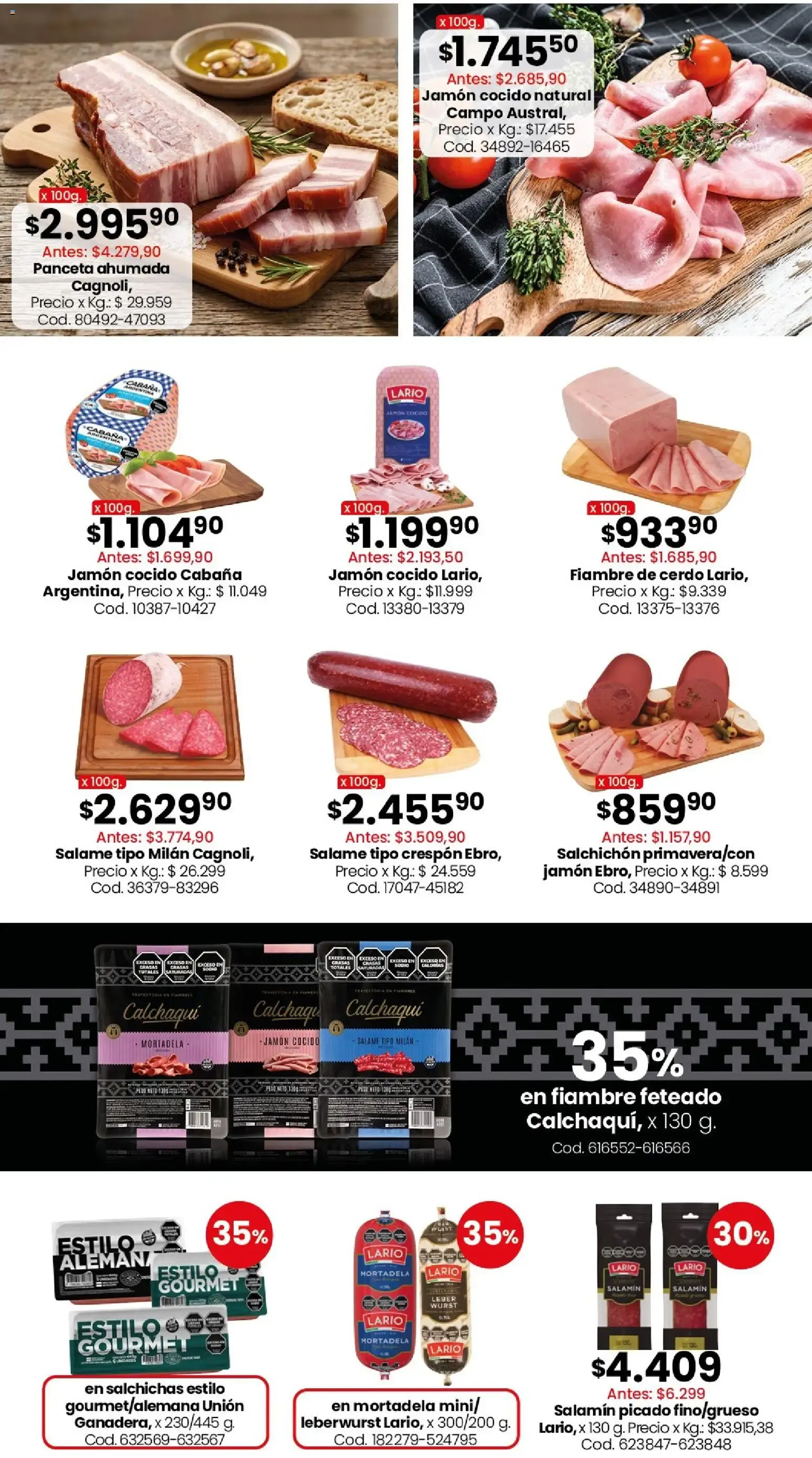 Ofertas de Ofertas Semanales: Carnes, verduras, pescadería, frescos y elaborados 17 de agosto al 23 de agosto 2026 - Página 10 del catálogo