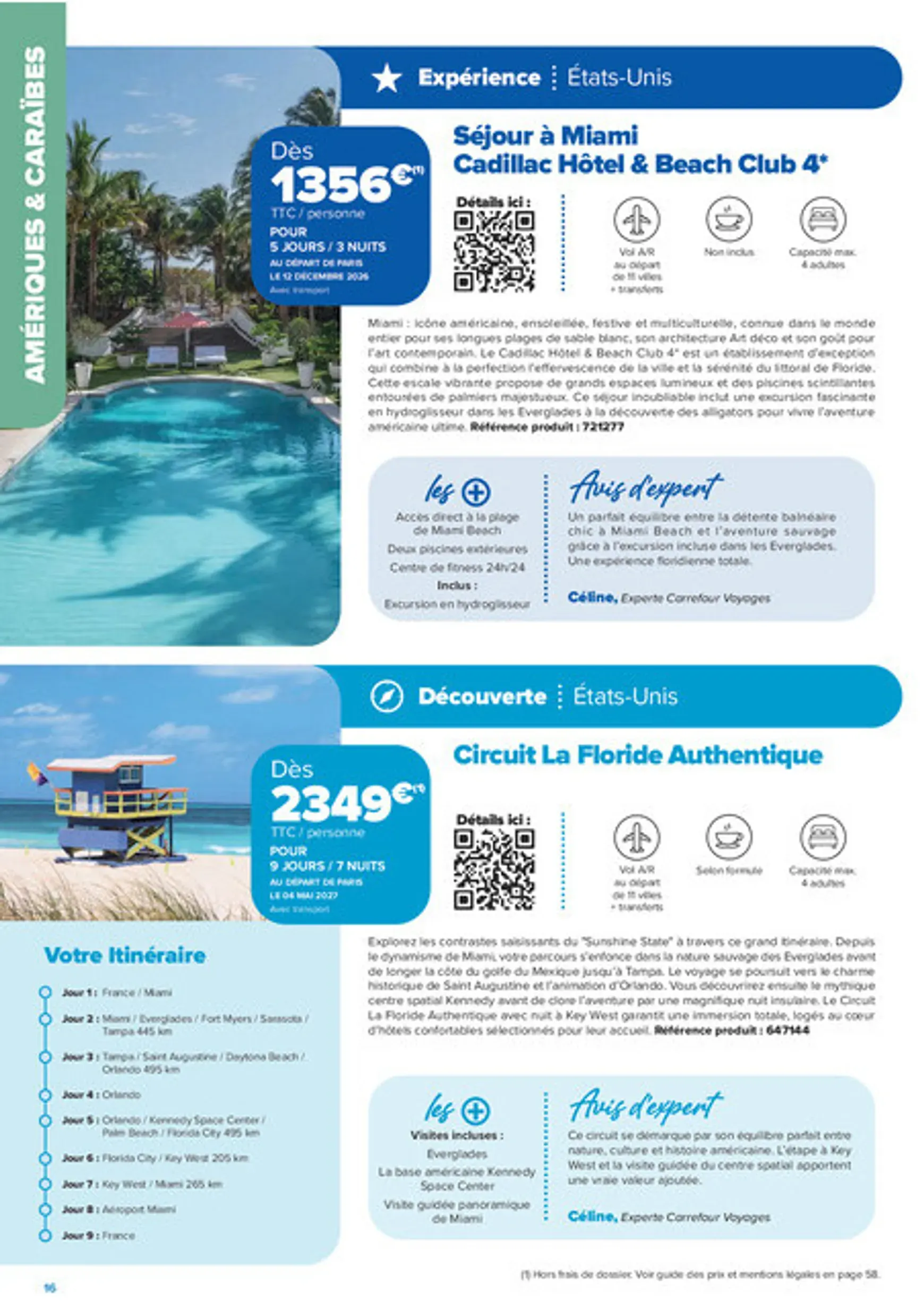 Carrefour Voyages - Créations Voyages (Automne-Hiver 2026-2027) du 1 septembre au 31 mars 2027 - Catalogue page 16