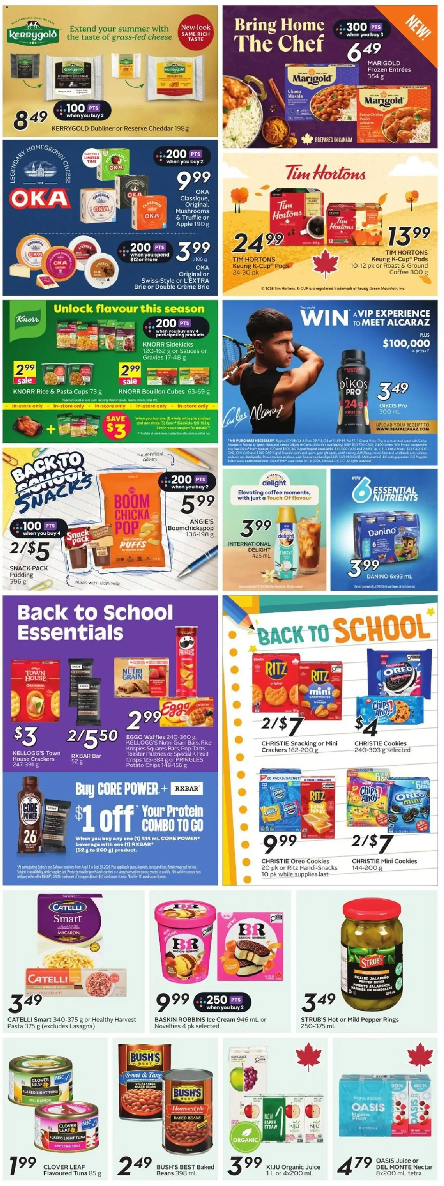 Sobeys weekly flyer / circulaire from Aug 13, 2026 > weekly specials & deals from August 13 to August 19 2026 - flyer page 20
