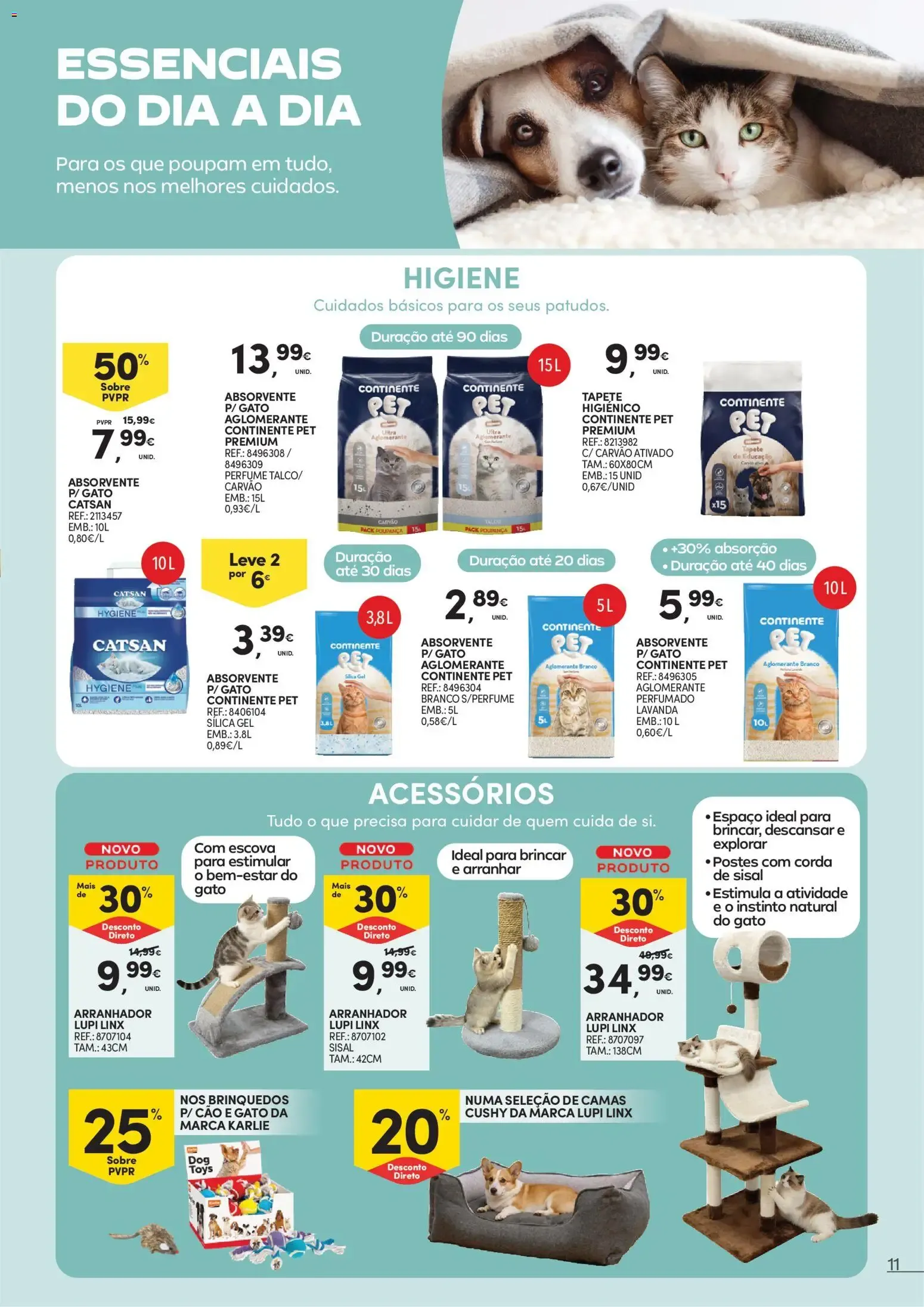 Folheto Continente Animais de Companhia » de 09/06/2026 - 21/06/2026 de 9 de junho até 21 de junho 2026 - Pagina 11