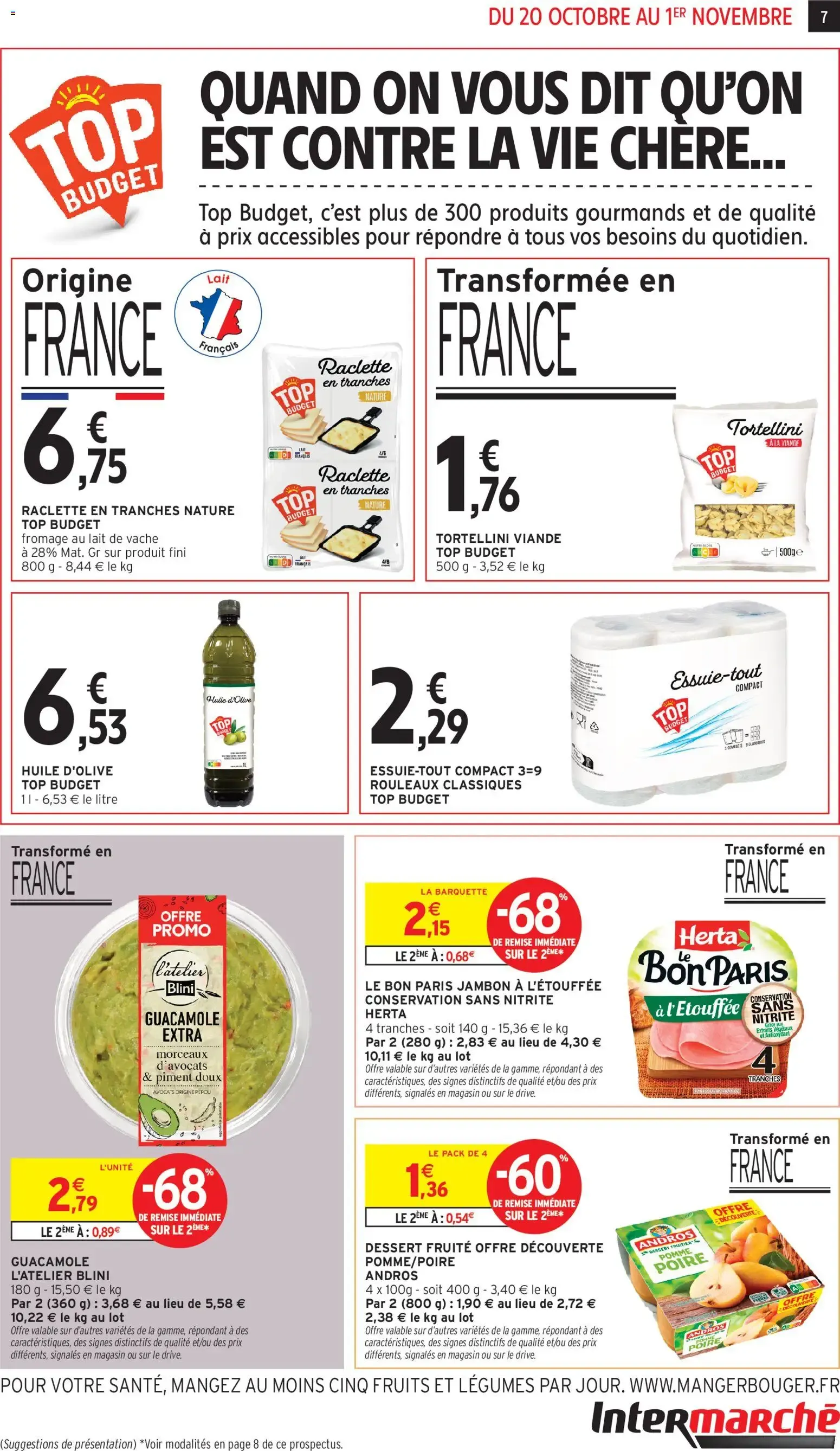 Intermarché catalogue à partir du 20/10/2026 - promo en ligne du 20 octobre au 1 novembre 2026 - Catalogue page 7