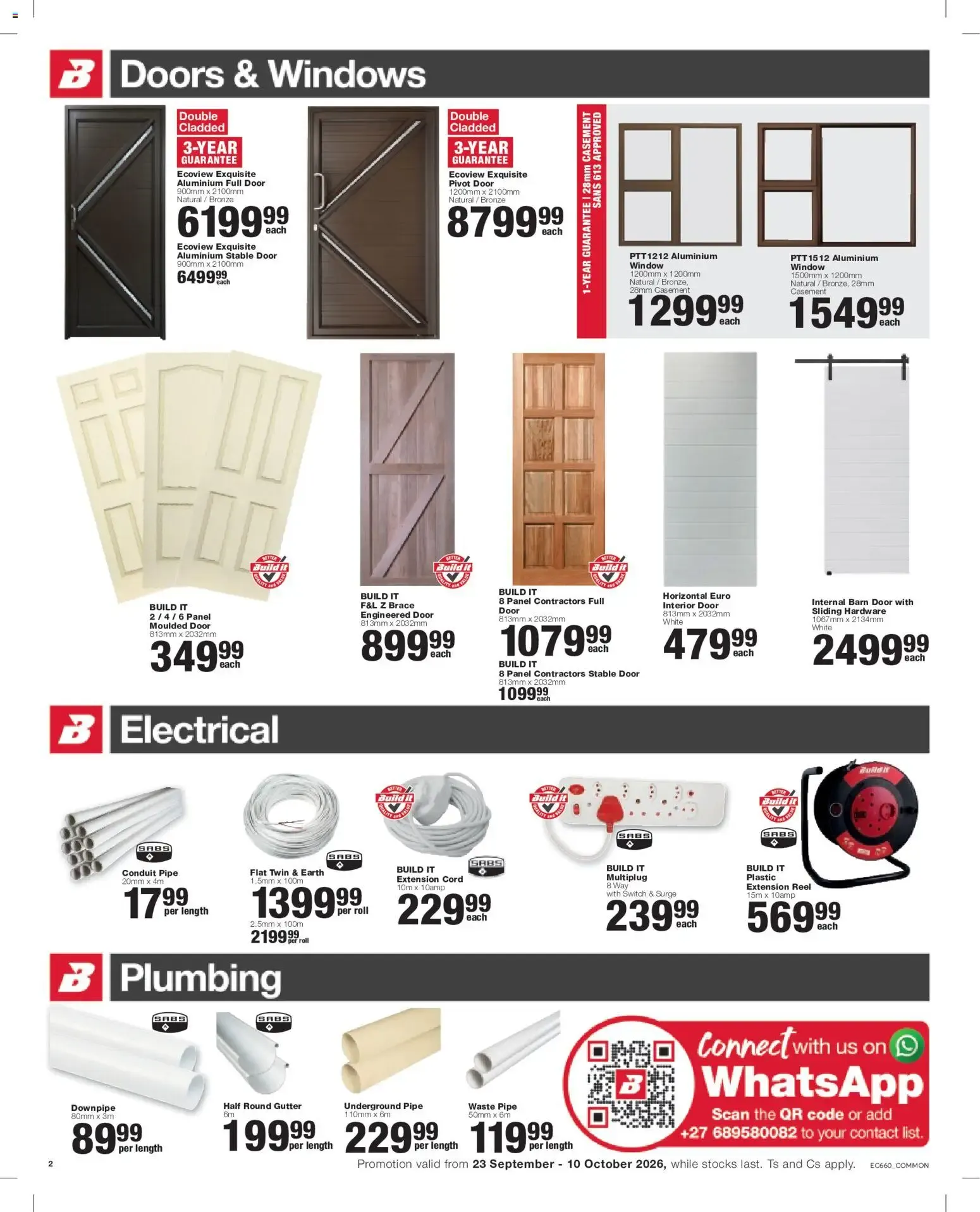 Build It Eastern Cape - Specials (23/09/2026 - 10/10/2026) Online from 23 September to 10 October 2026 - Catalogue Page 2