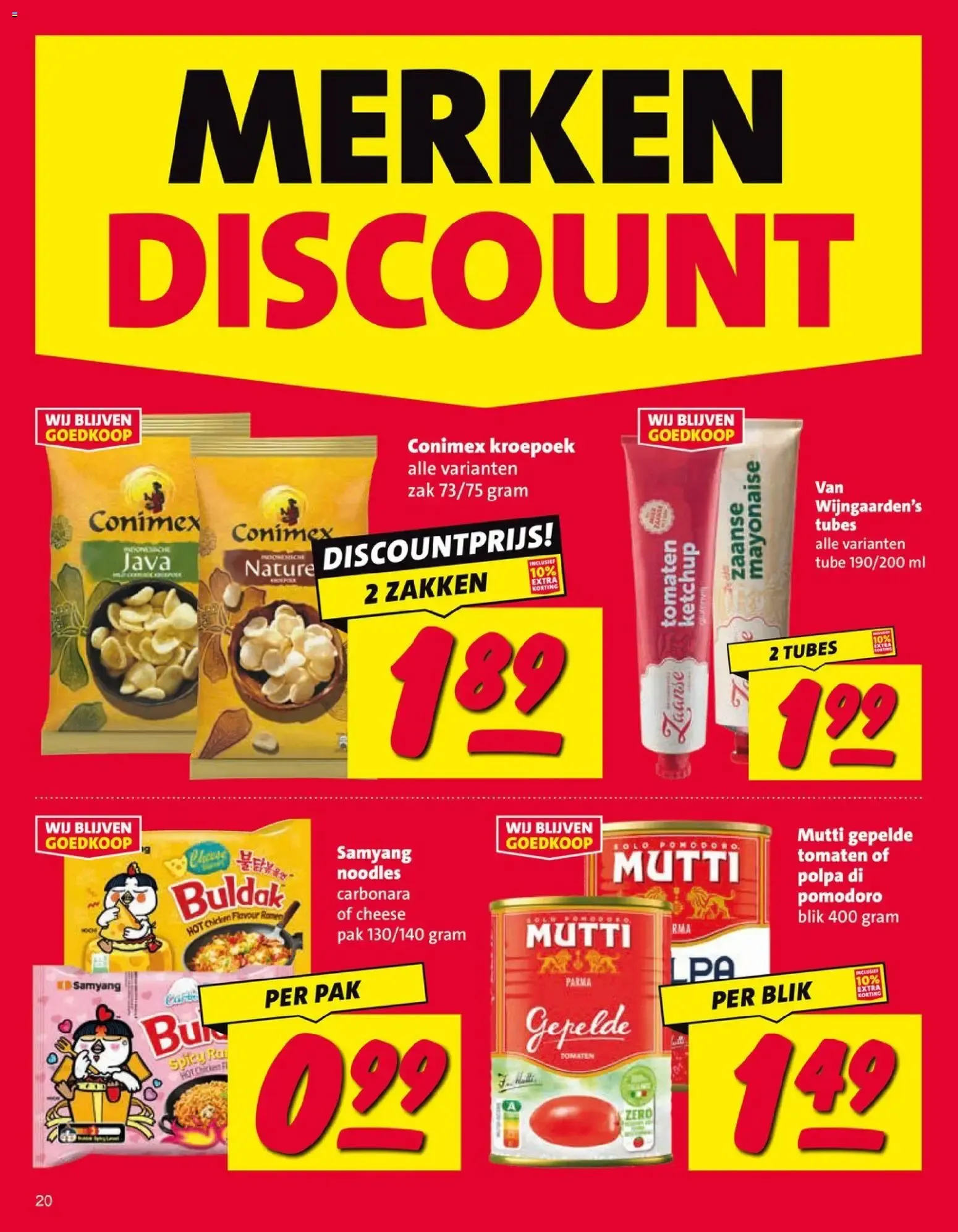 Nettorama Merkendiscount - Welkom bij de Goedkoopste! van 26 oktober tot 1 november 2026 - Folder pagina 20