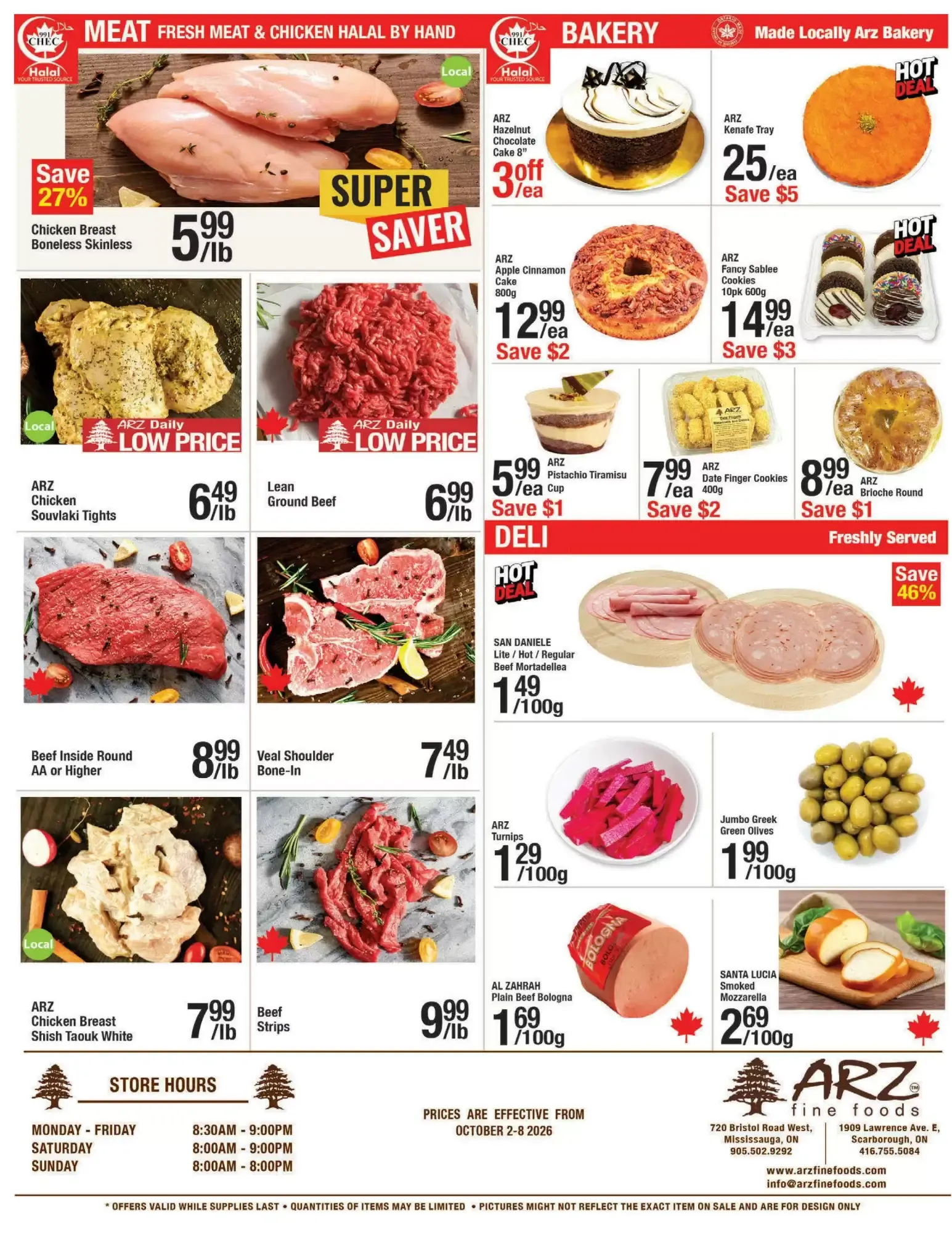 Arz Fine Foods flyer week 40 from October 2 to October 8 2026 - flyer page 4