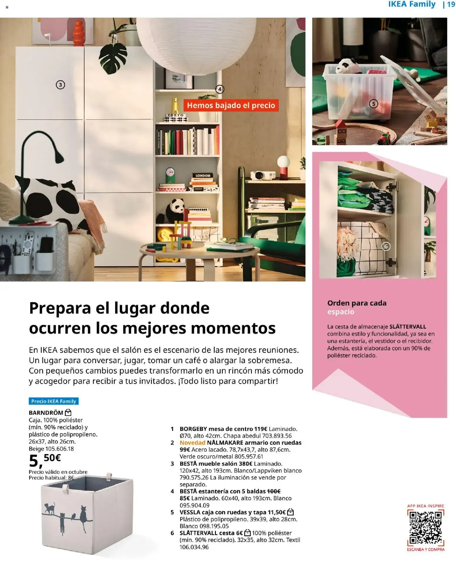 Catálogo de IKEA Family 1 de octubre al 31 de diciembre 2026 - Página 19