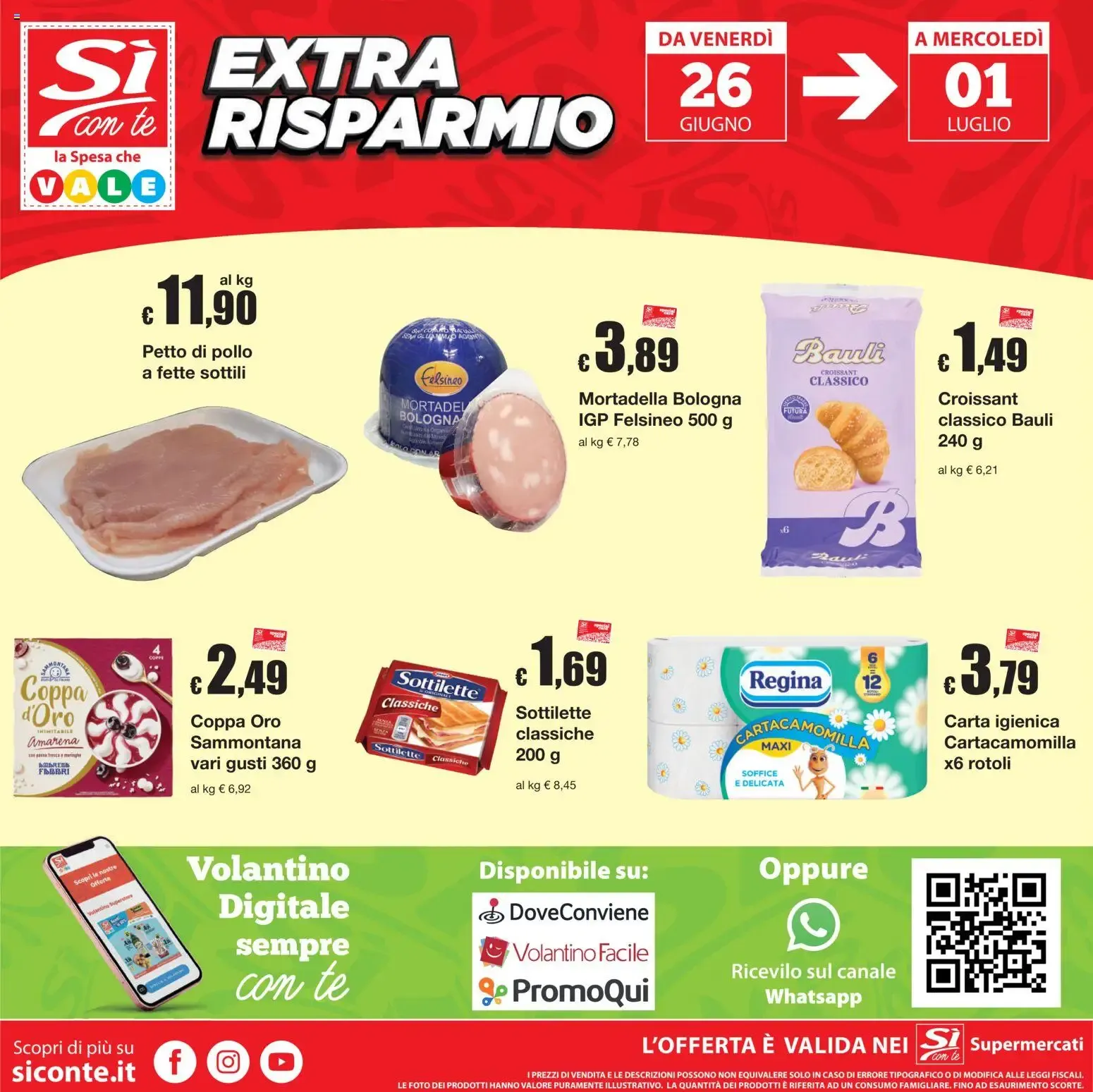 Sì con Te volantino dal 18/06/2026 - online Offerte da 18 giugno a 1 luglio di 2026 - Pagina del volantino 20
