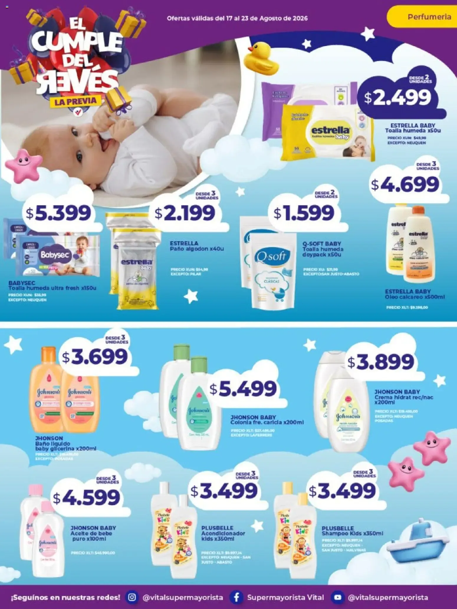 Ofertas de Vital Supermayorista - El Cumple del Revés - Ofertas 24 de agosto al 30 de agosto 2026 - Página 7 del catálogo