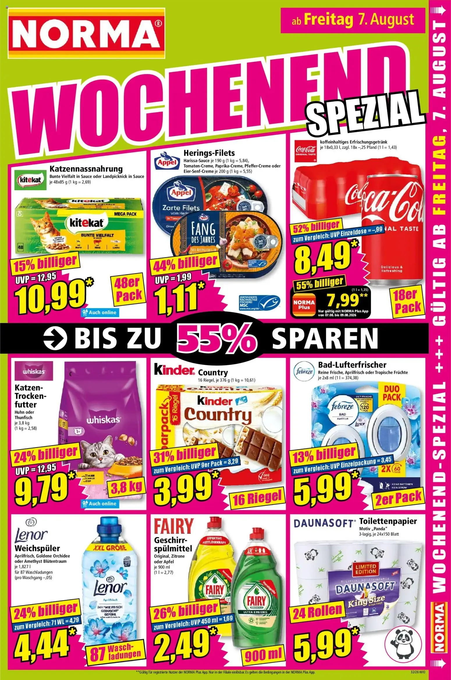 NORMA Mehr fürs Geld. Coole SOMMERBASICS von 3. August bis 9. August 2026 - Prospekt seite 15