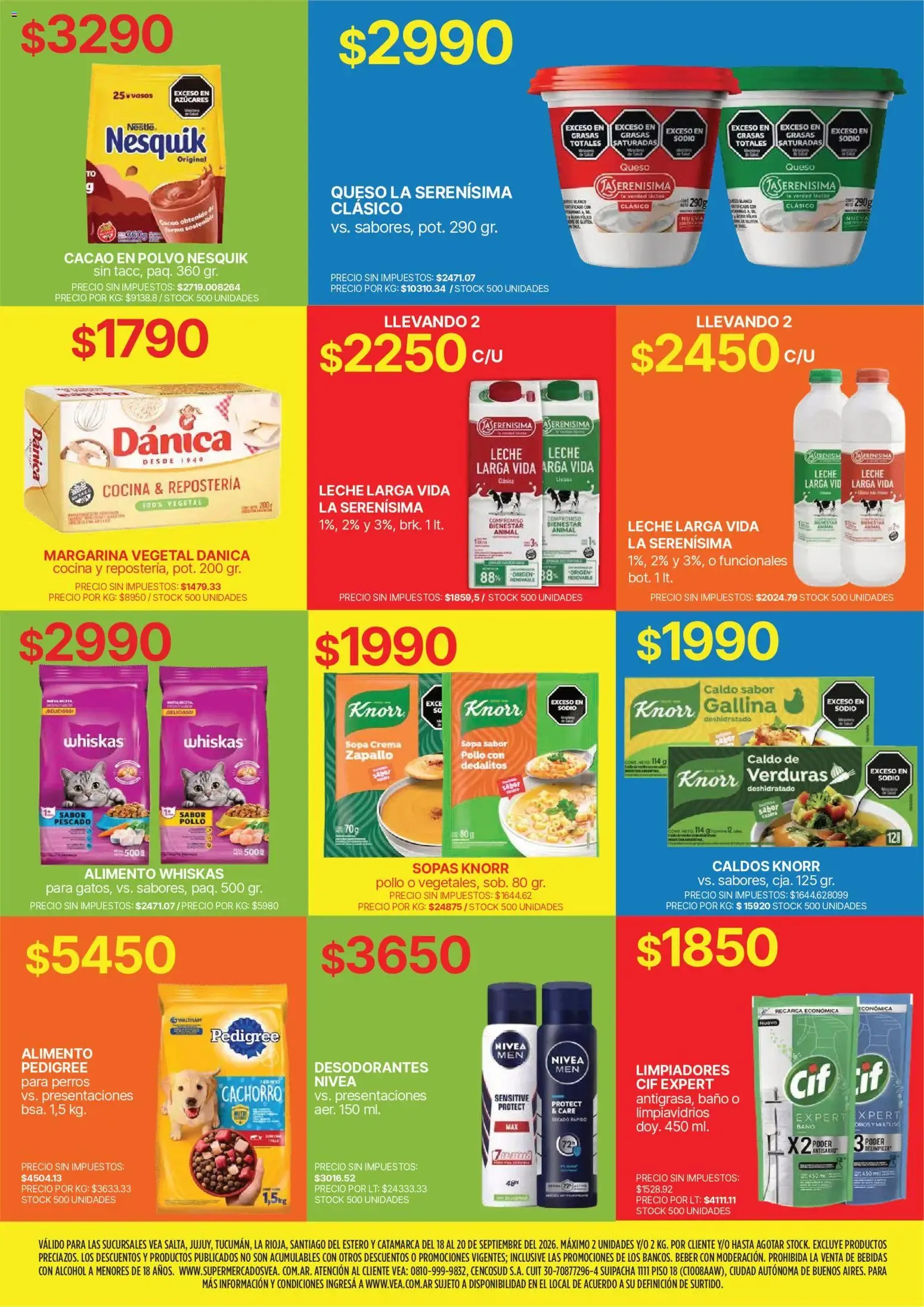 Ofertas de Vea - Fin de semana de ahorro del 18/09/2026 - 21/09/2026 18 de septiembre al 21 de septiembre 2026 - Página 7 del catálogo