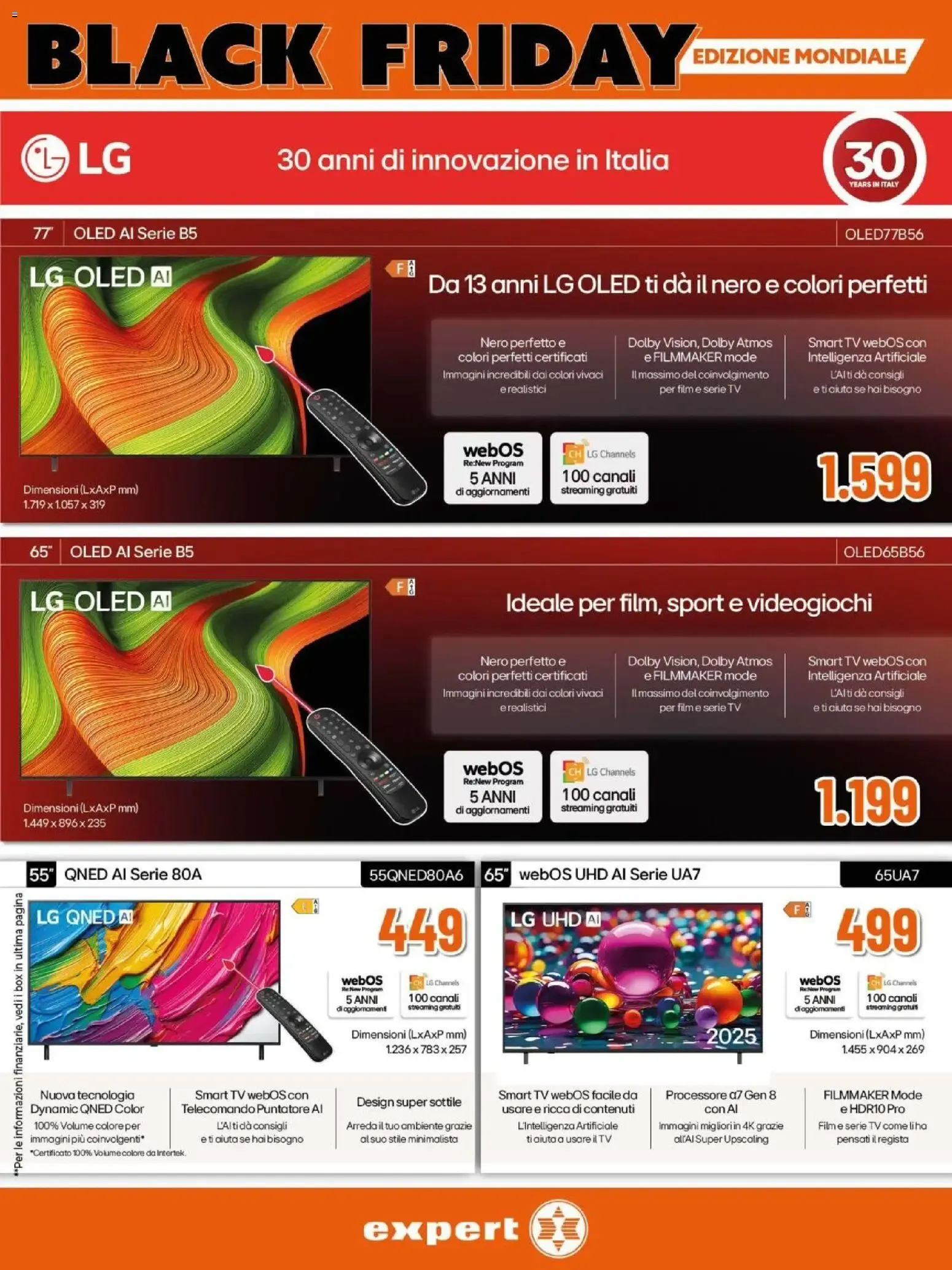 Expert Estate Esagerata Black Friday Edizione Mondiale da 18 giugno a 1 luglio di 2026 - Pagina del volantino 18