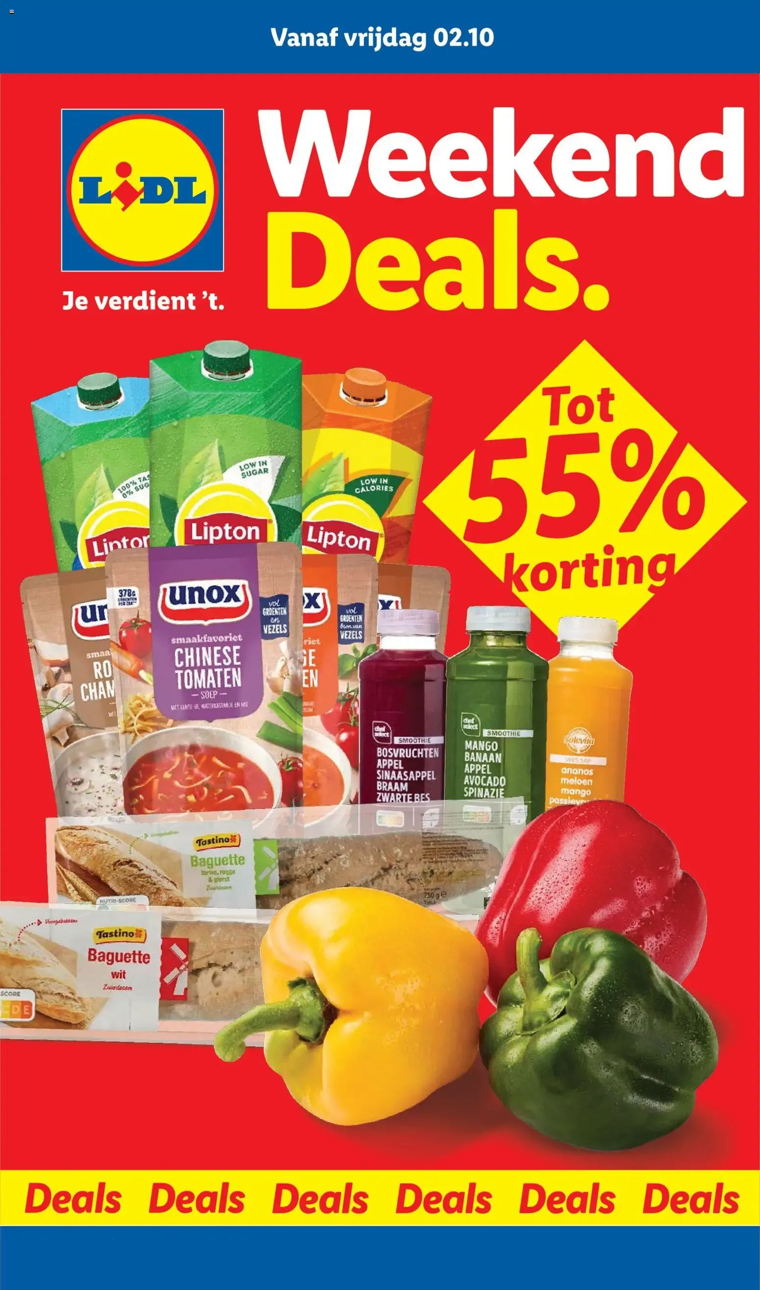 Lidl Weekend Deals van 2 oktober tot 4 oktober 2026 - Folder pagina 1