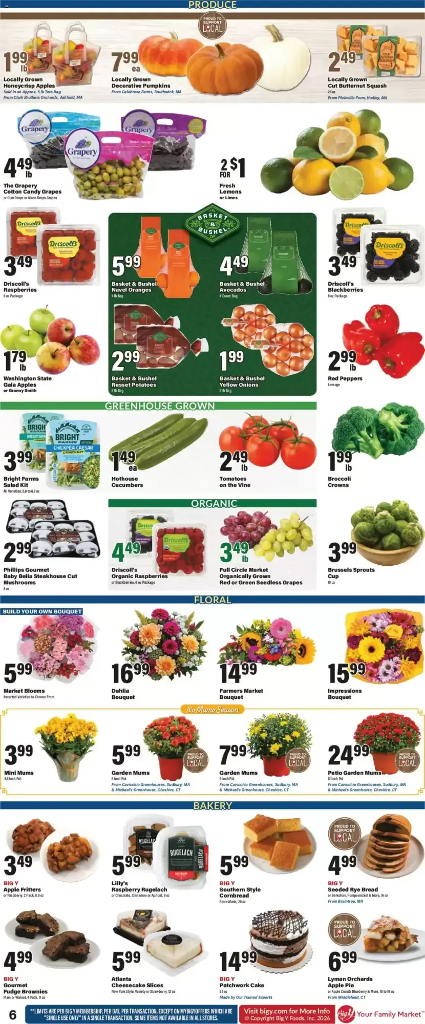 Weekly ad Big Y Catch the Wave: Our Four Week Celebration of Seafood from September 24 to October 21 2026 - Page 8