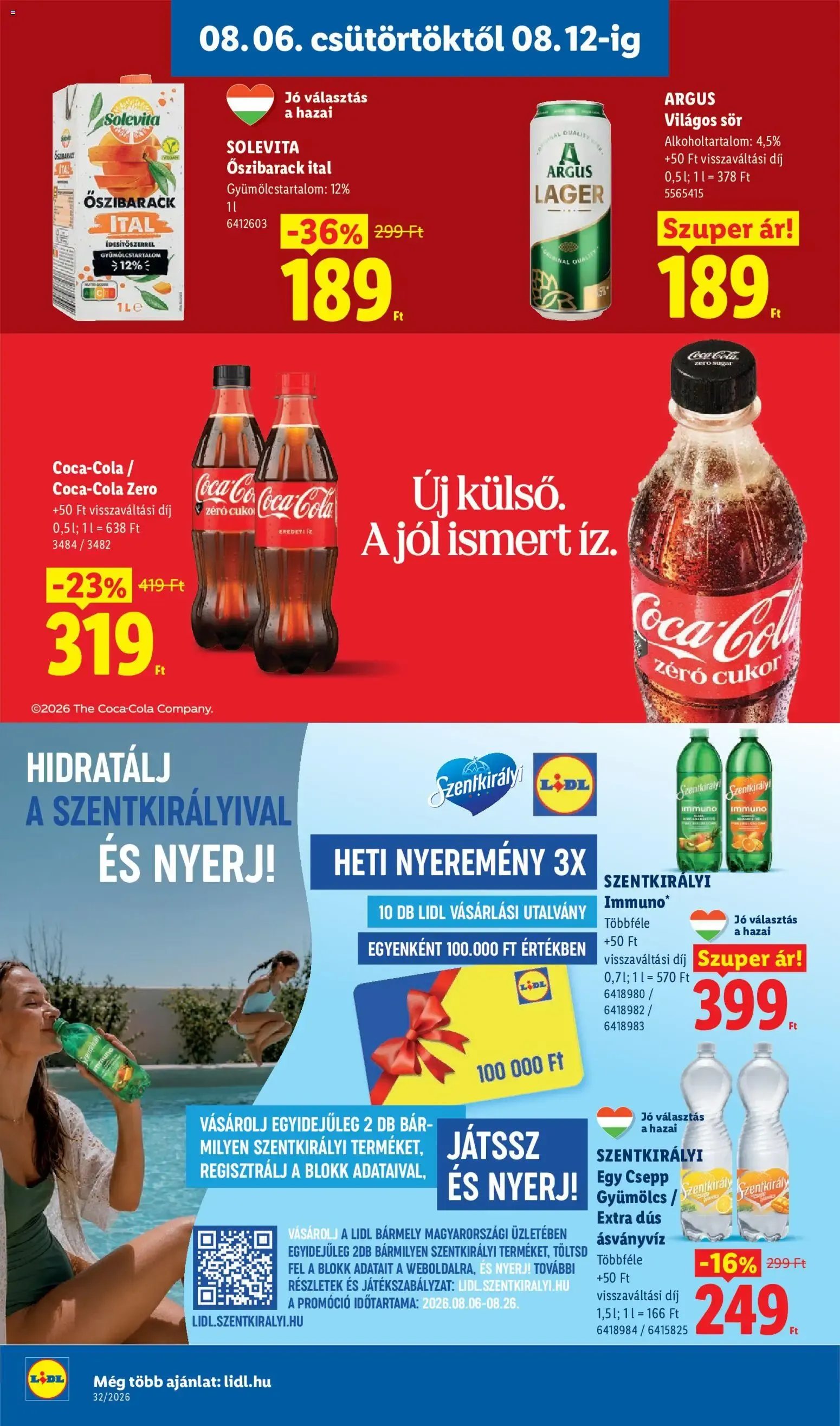 Katalógus Lidl akciós újság - 2026.08.06. -tól/töl > akció, lapozható szórólap 🛍️ augusztus 6.-tól augusztus 12.-ig 2026. - Oldal 16