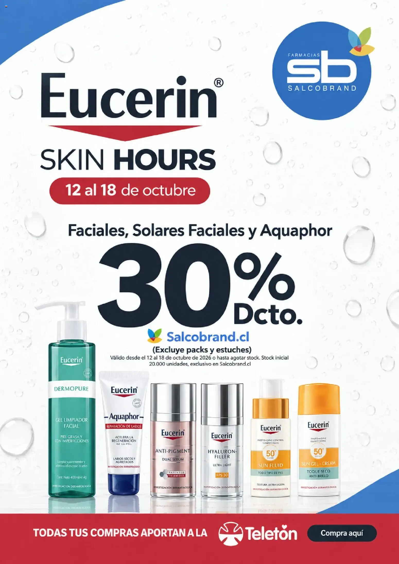 Catálogo de Eucerin Skin Hours en Salcobrand 12 de octubre al 18 de octubre 2026 - Página 1